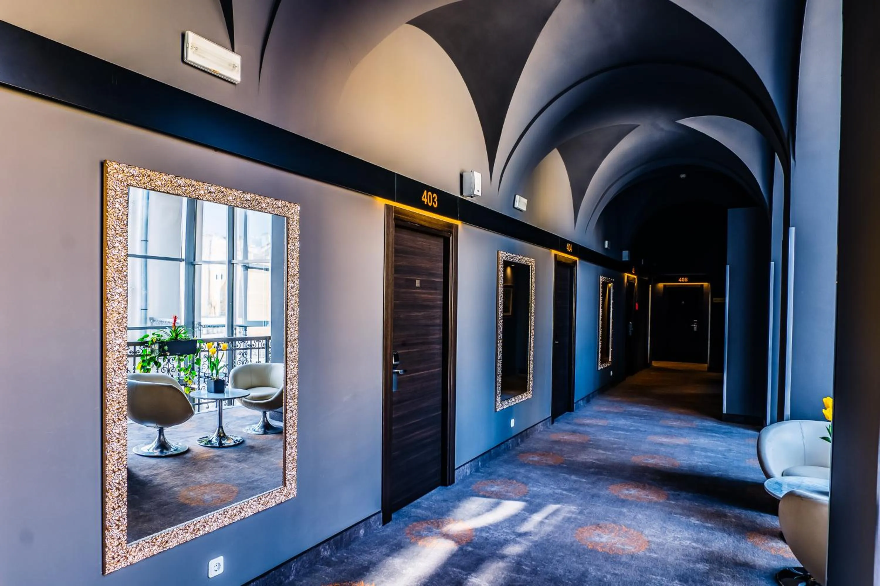 Property building in Hotel Museum Budapest