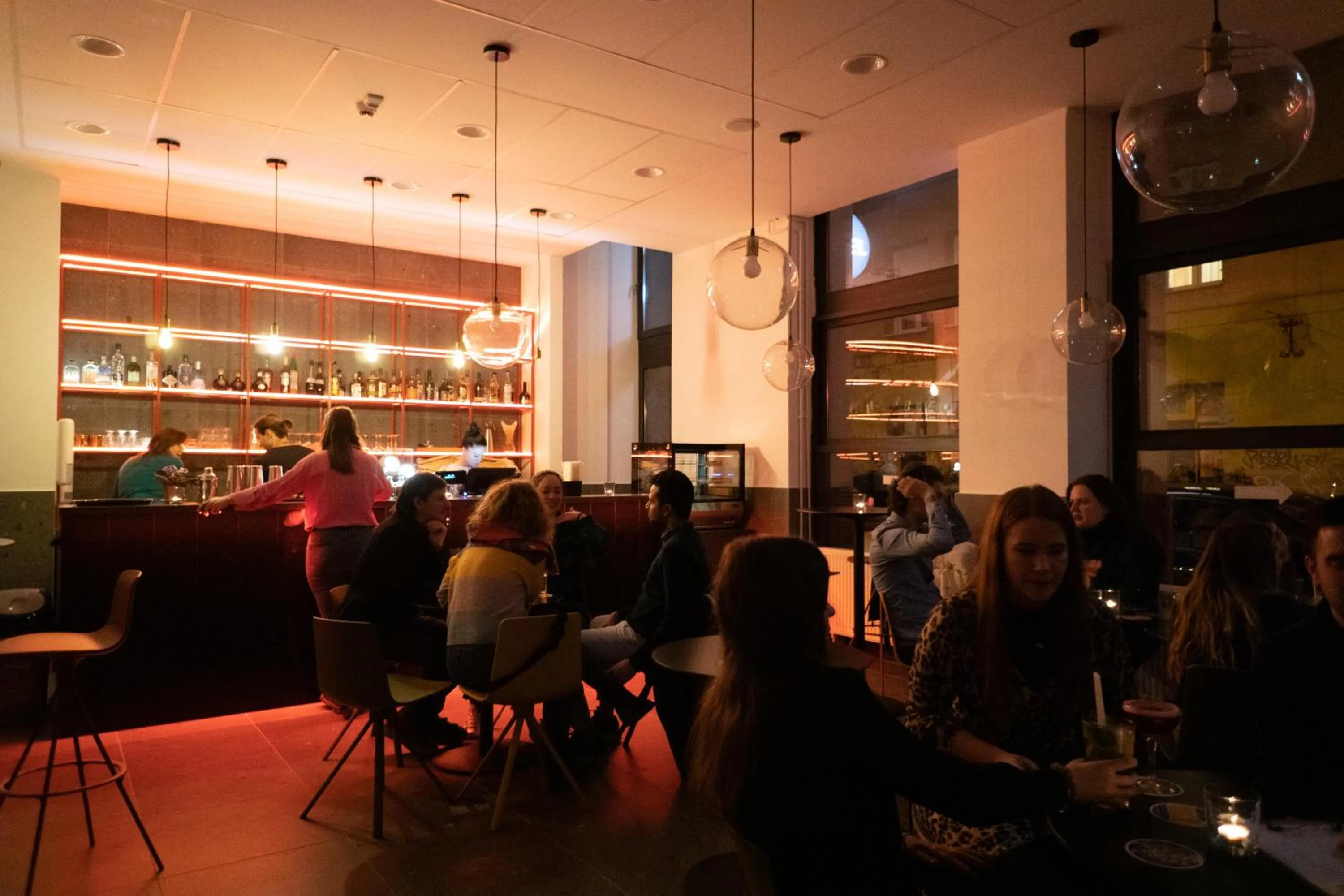 Lounge or bar in Equity Point Budapest