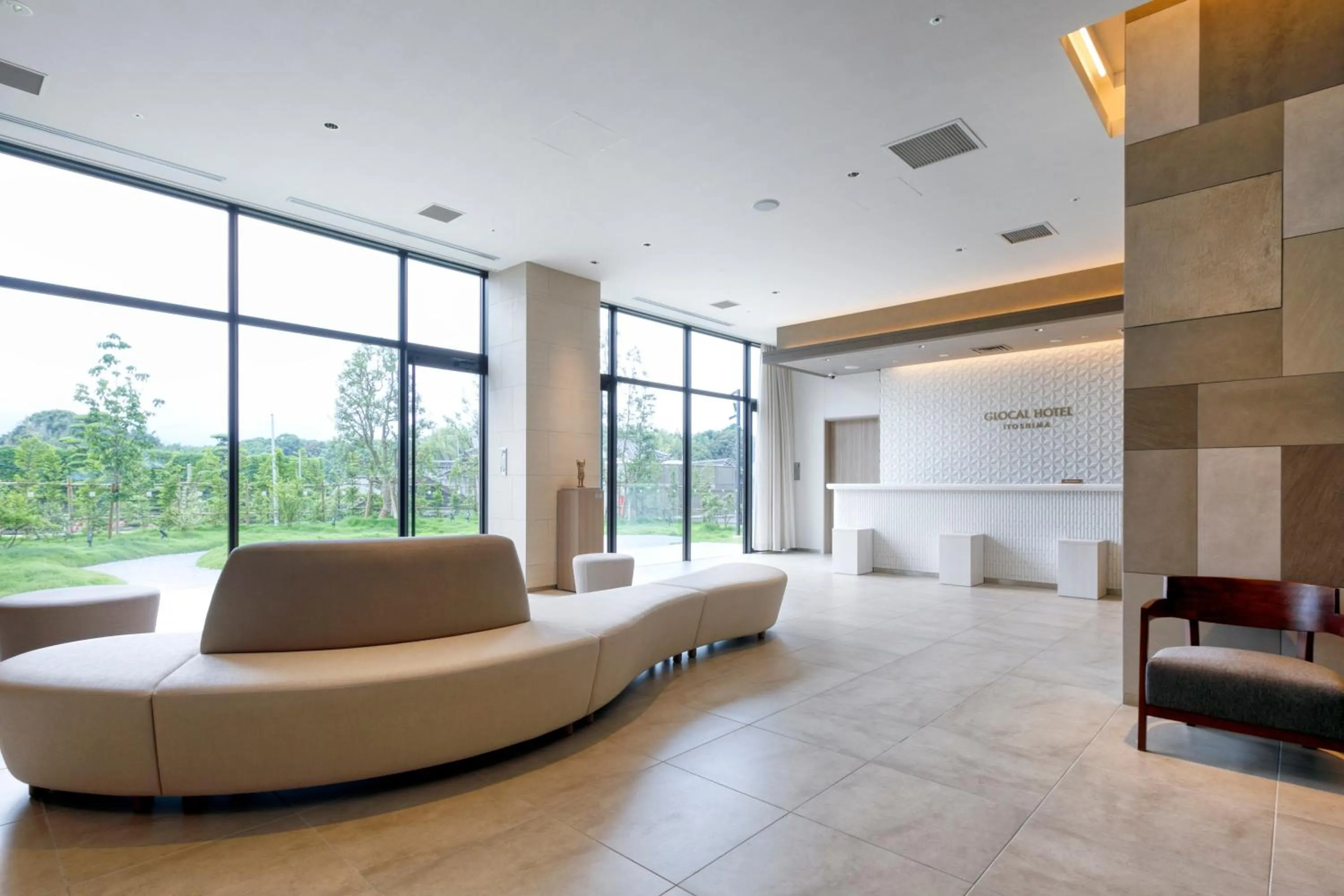 Lobby or reception in Glocal Hotel Itoshima