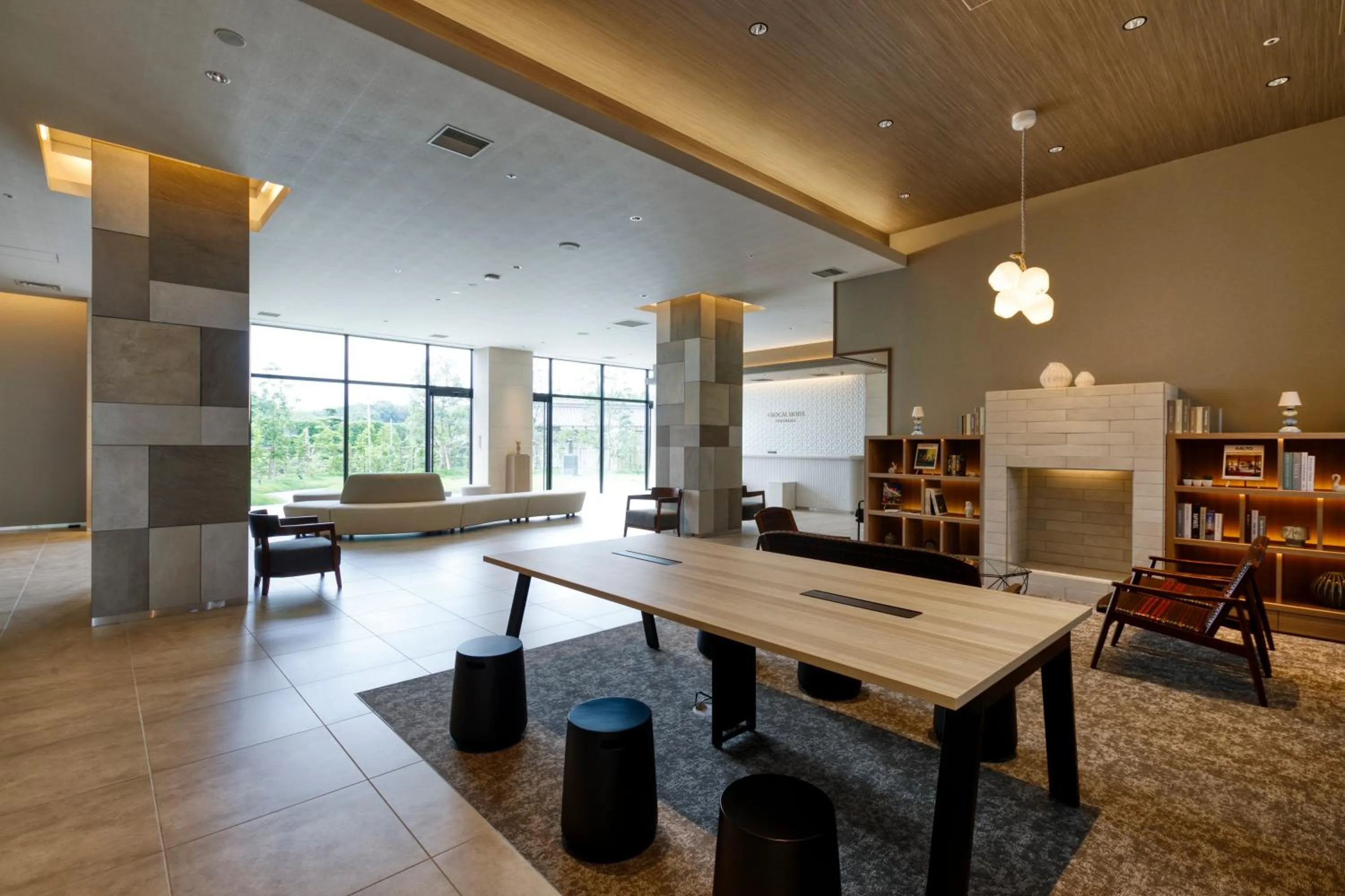 Lobby or reception in Glocal Hotel Itoshima