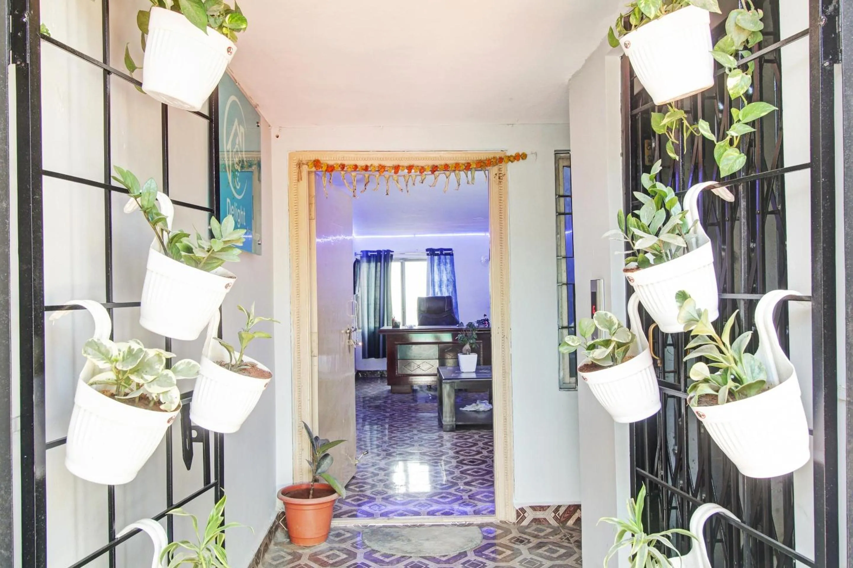 Lobby or reception in Hotel O A Delight Residency