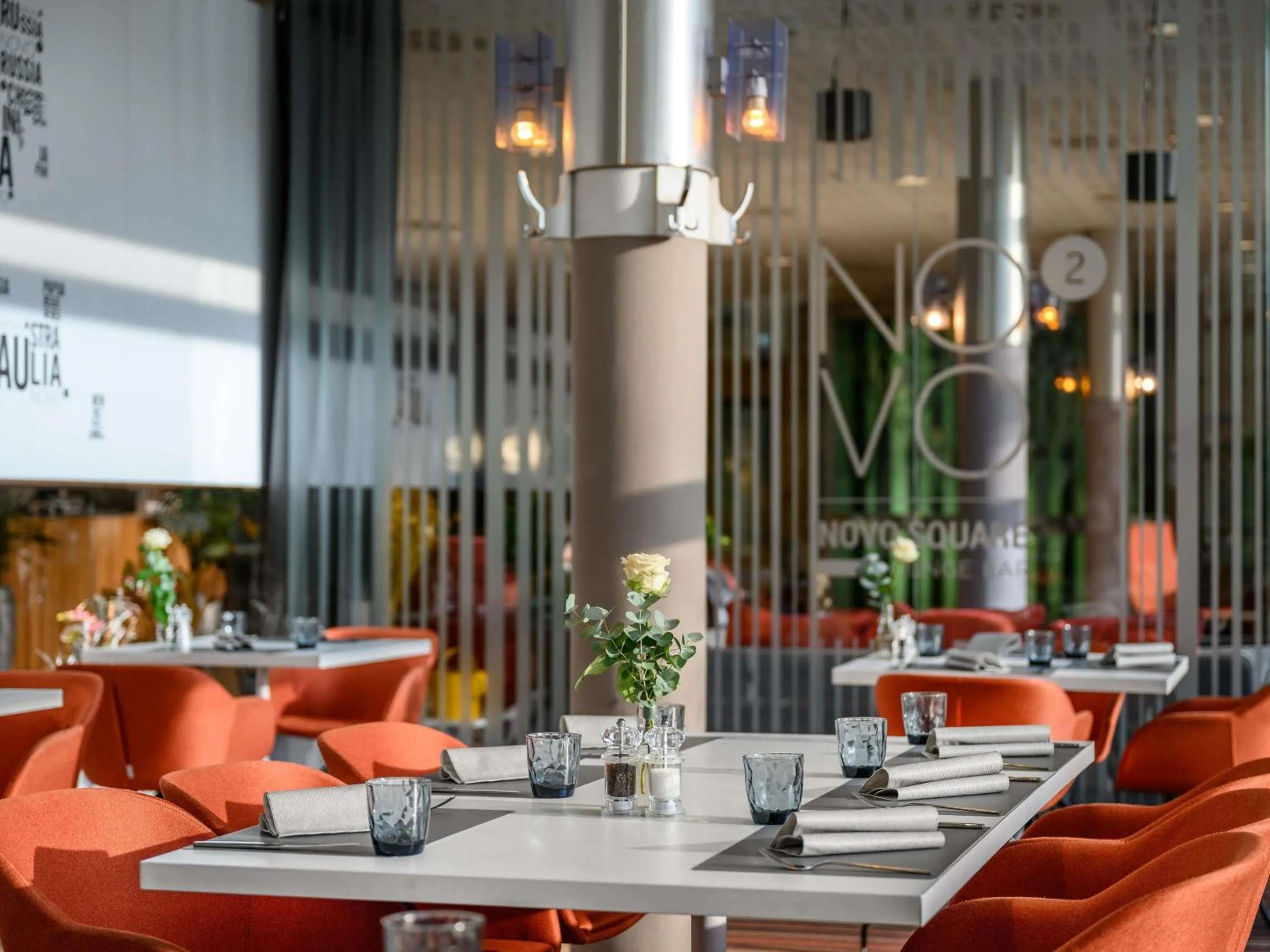 Restaurant/places to eat in Novotel Budapest City