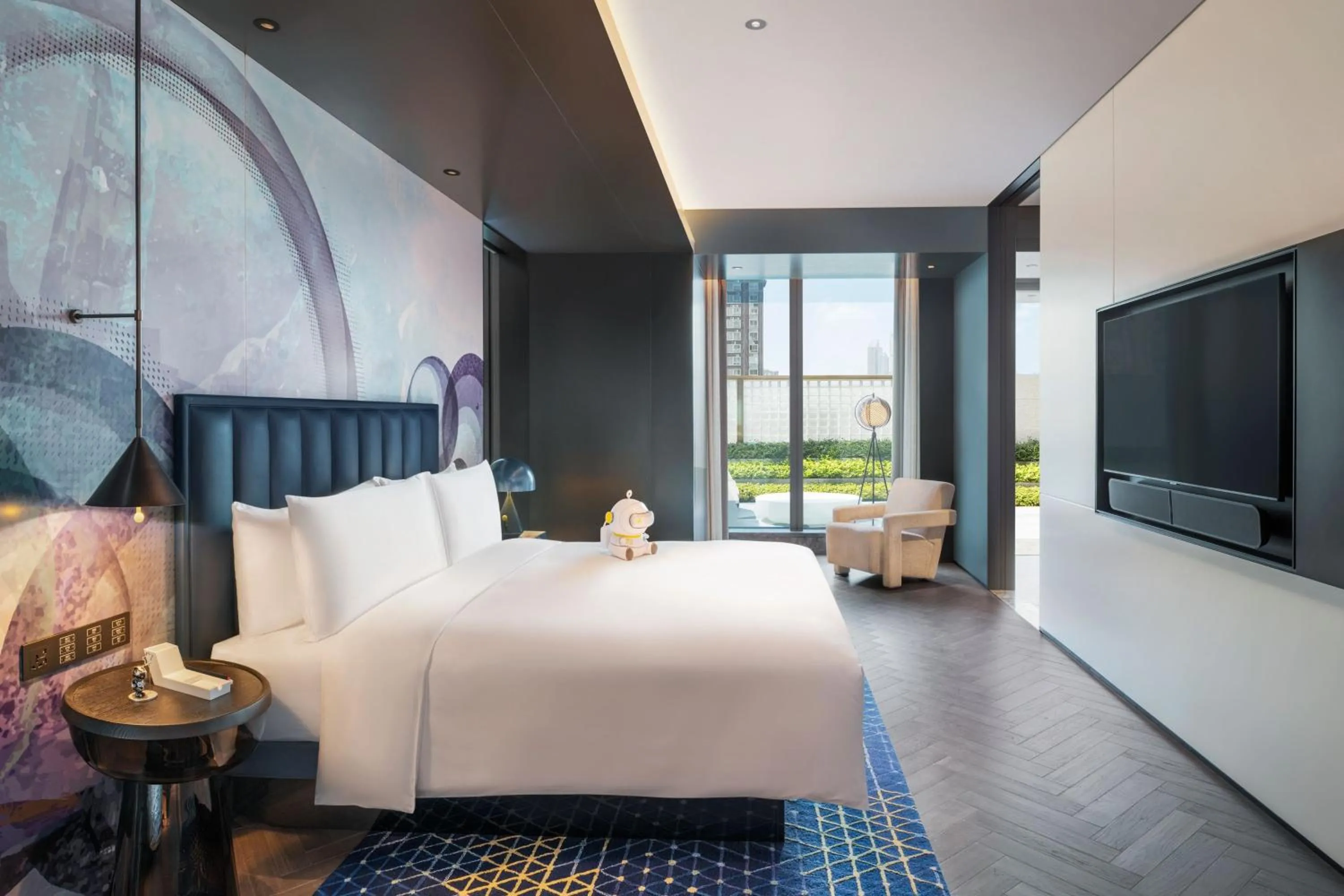 Photo of the whole room, Bed in W Changsha