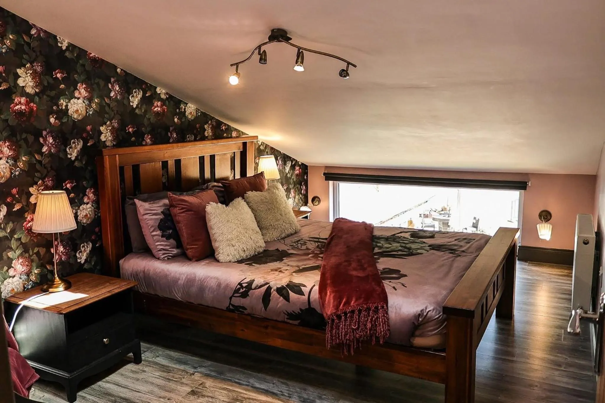 Bed in Greenvale Cabins