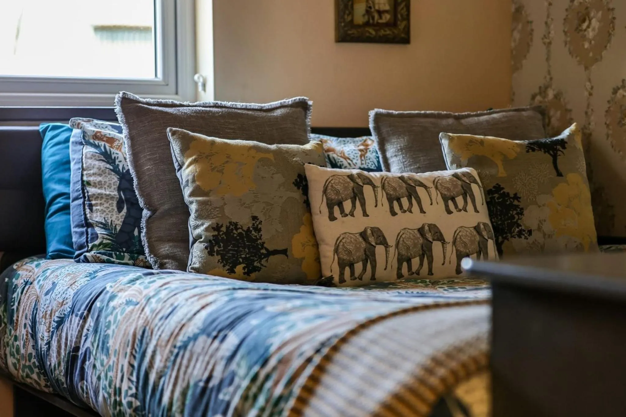 Bed in Greenvale Cabins