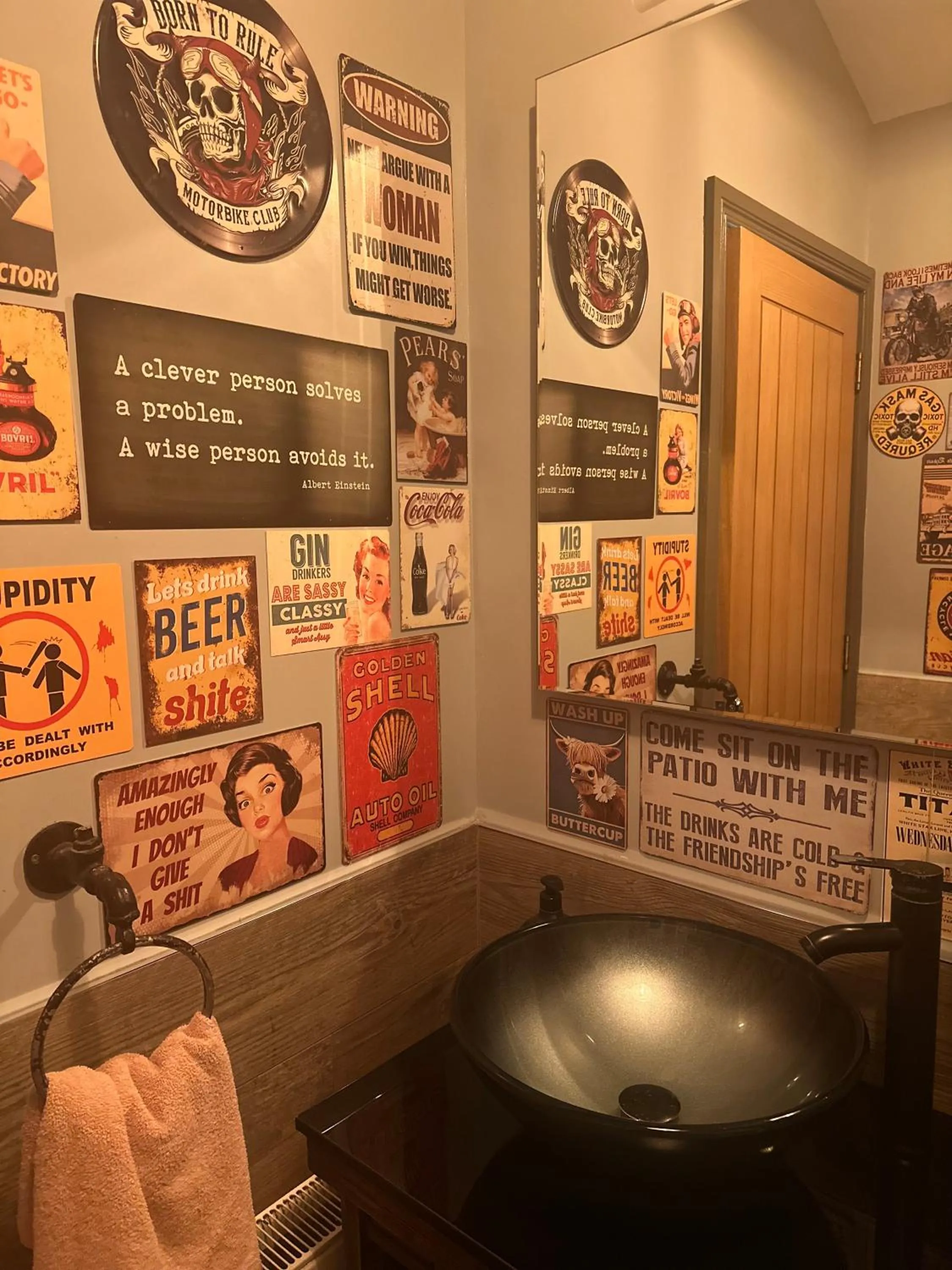 Bathroom in Greenvale Cabins