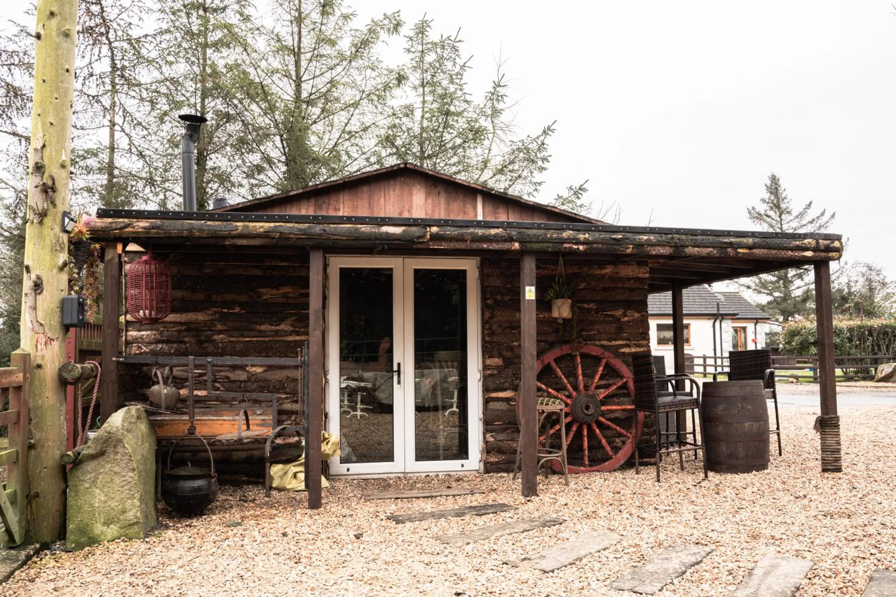 Lounge or bar in Greenvale Cabins