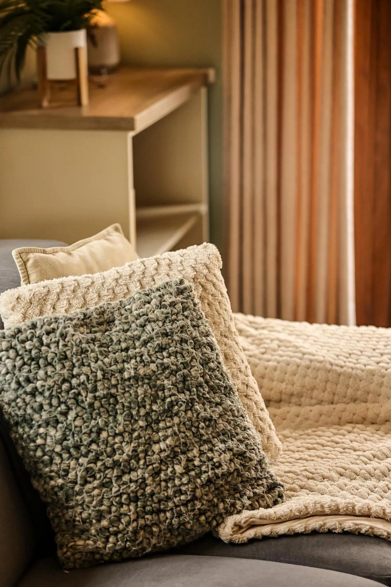 Bed in Greenvale Cabins