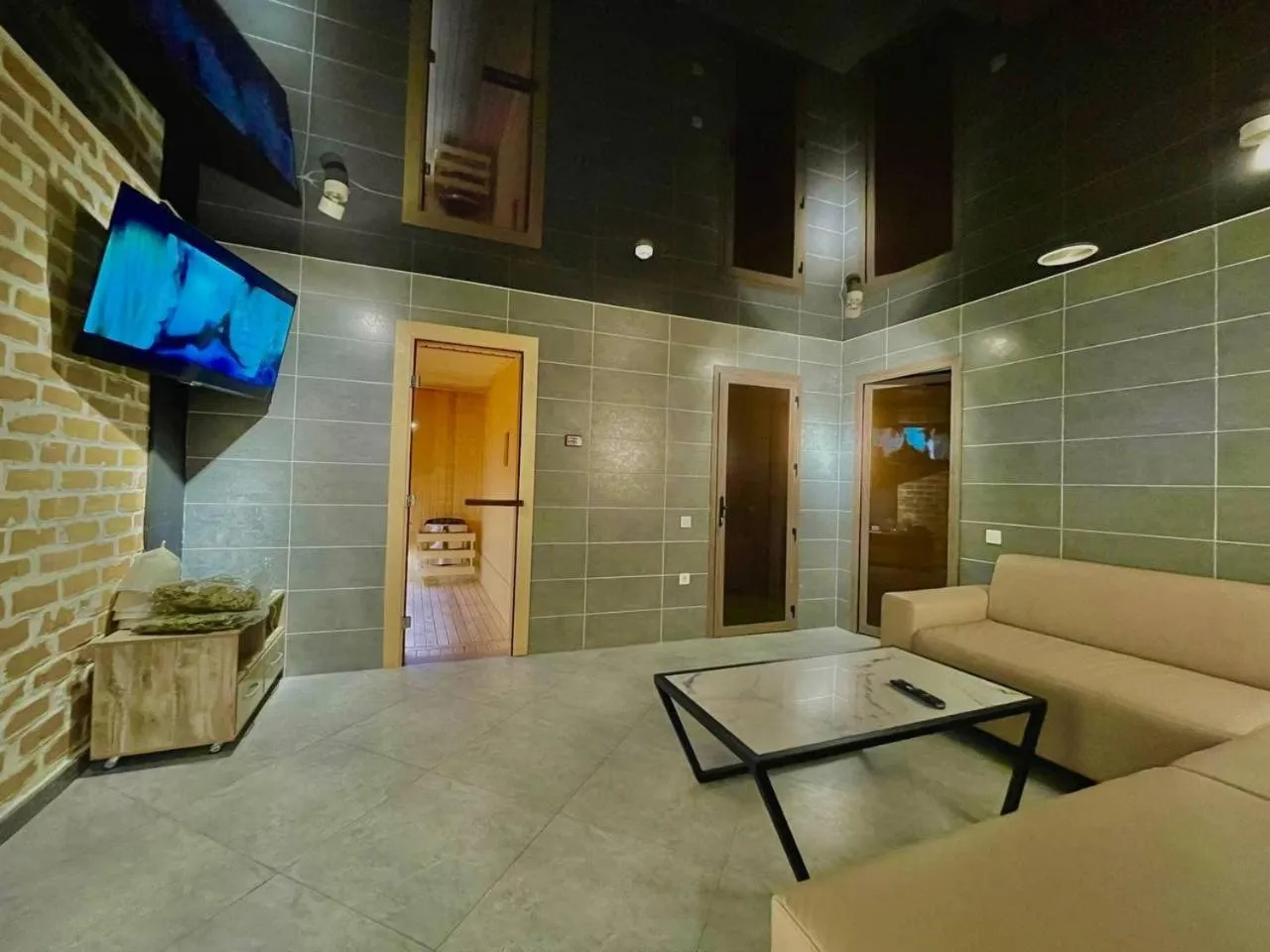 Sauna in Alpha Plaza Hotel & SPA