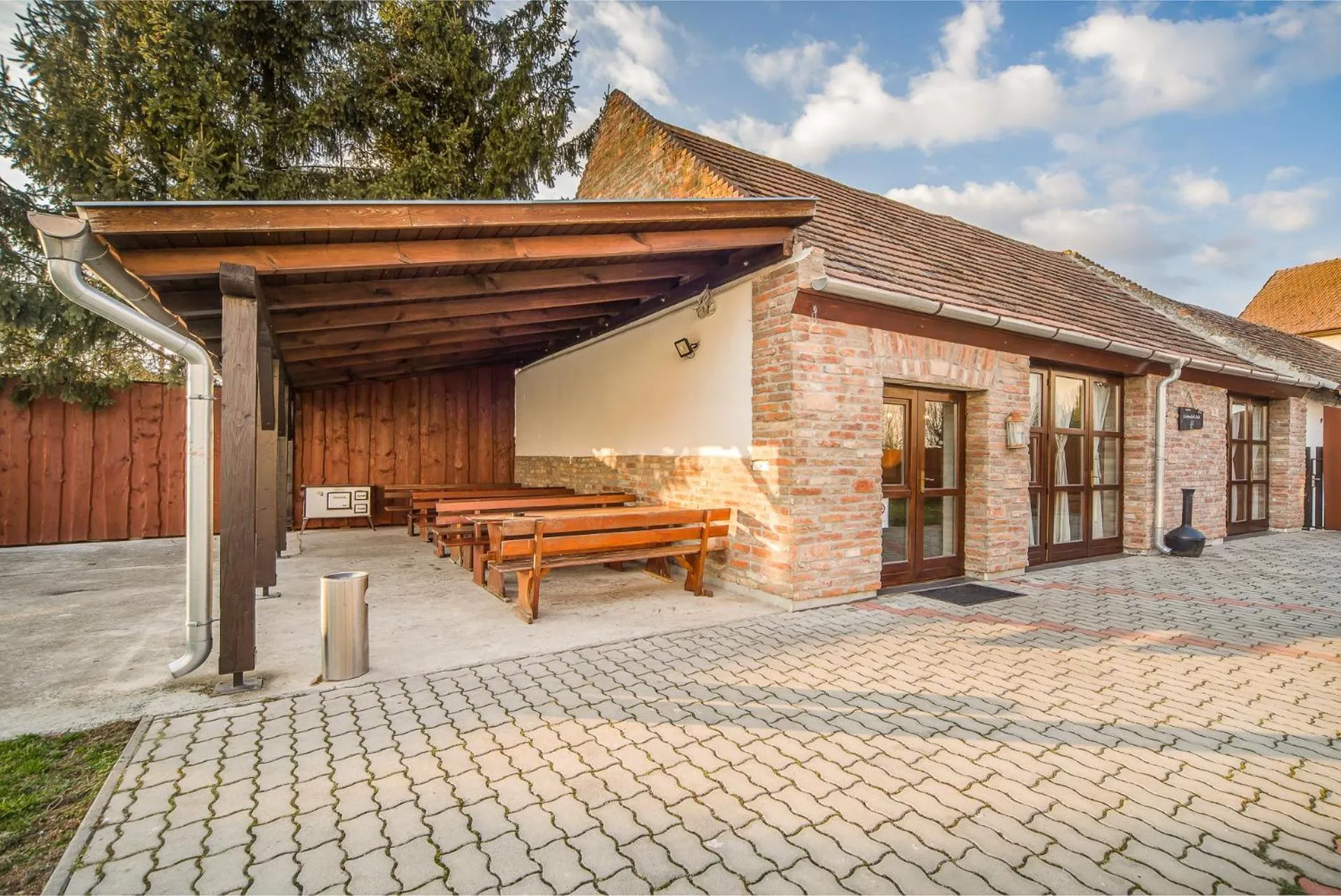 Balcony/Terrace in Hotel Piroska