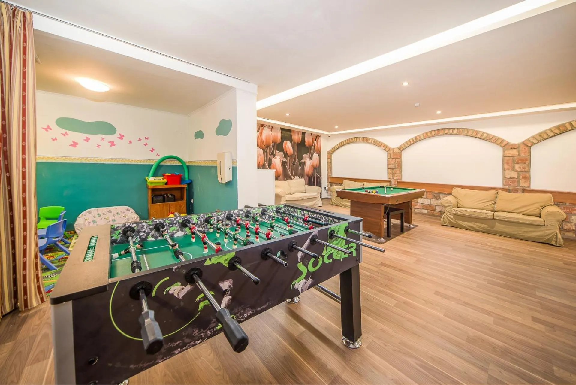 Children play ground in Hotel Piroska