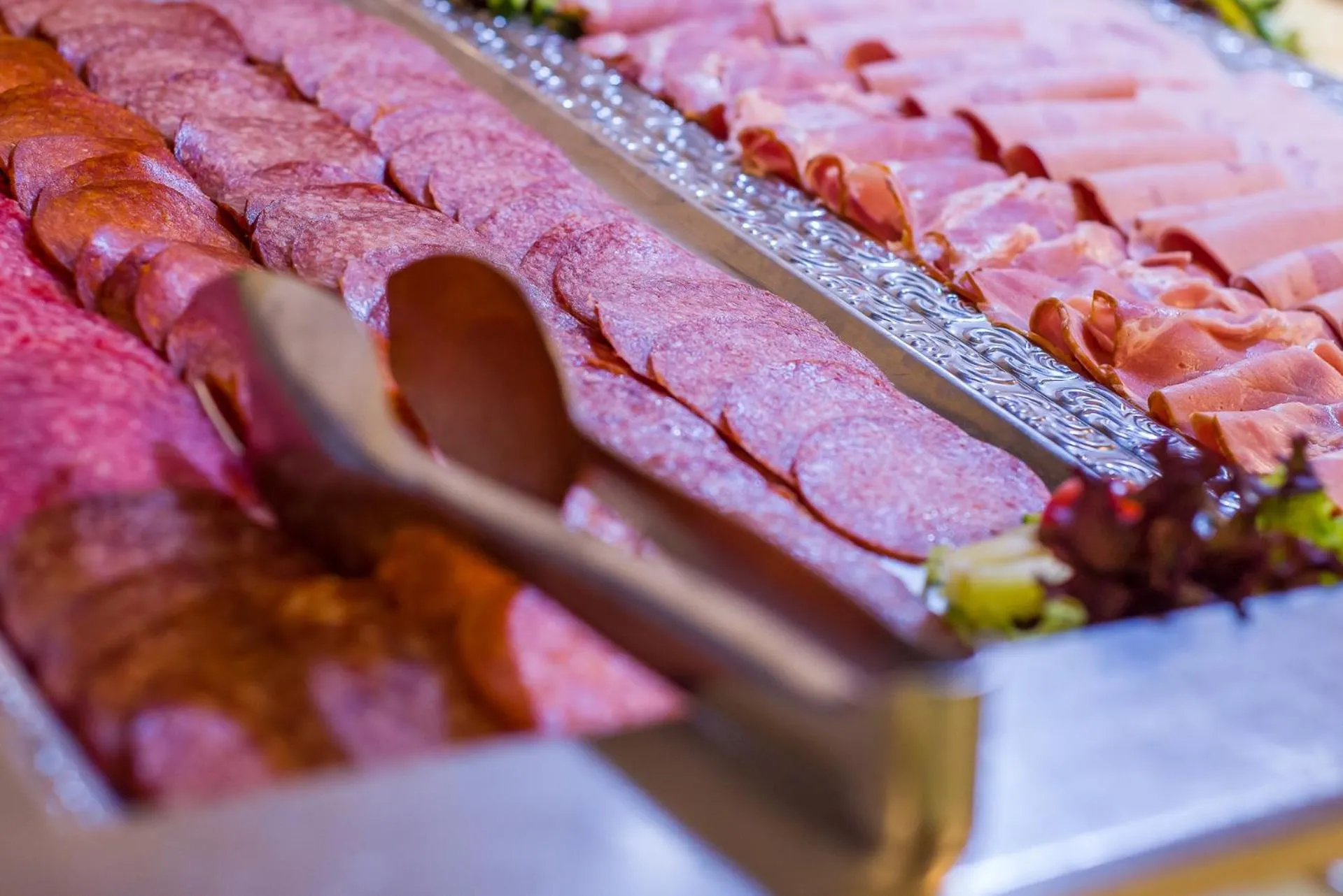 Buffet breakfast in Hotel Piroska