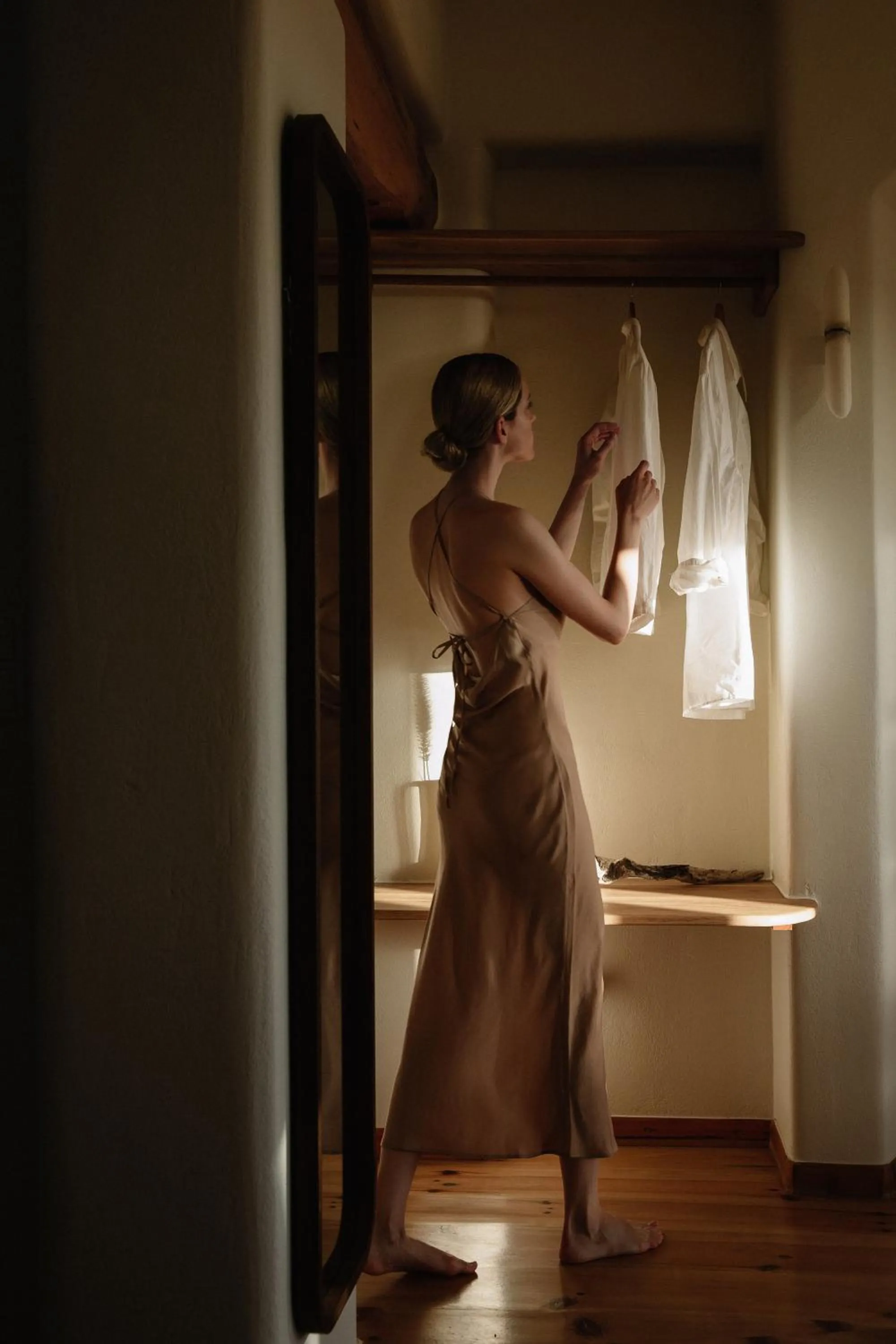 wardrobe in Ammothines Cycladic Suites