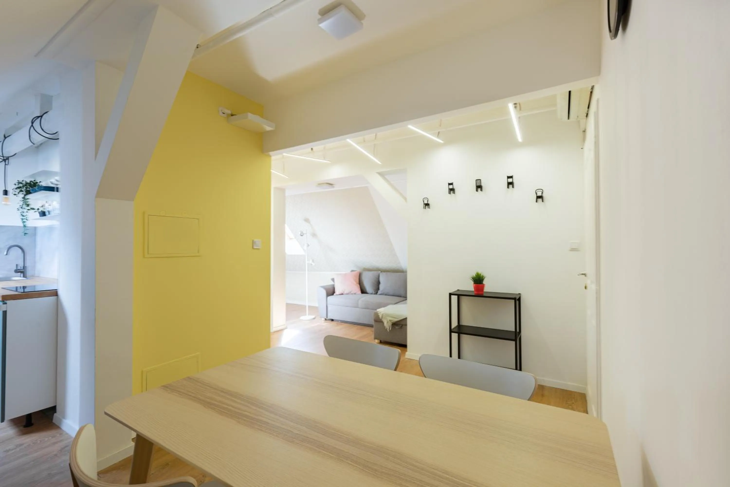 Living room in Triple M Hotel