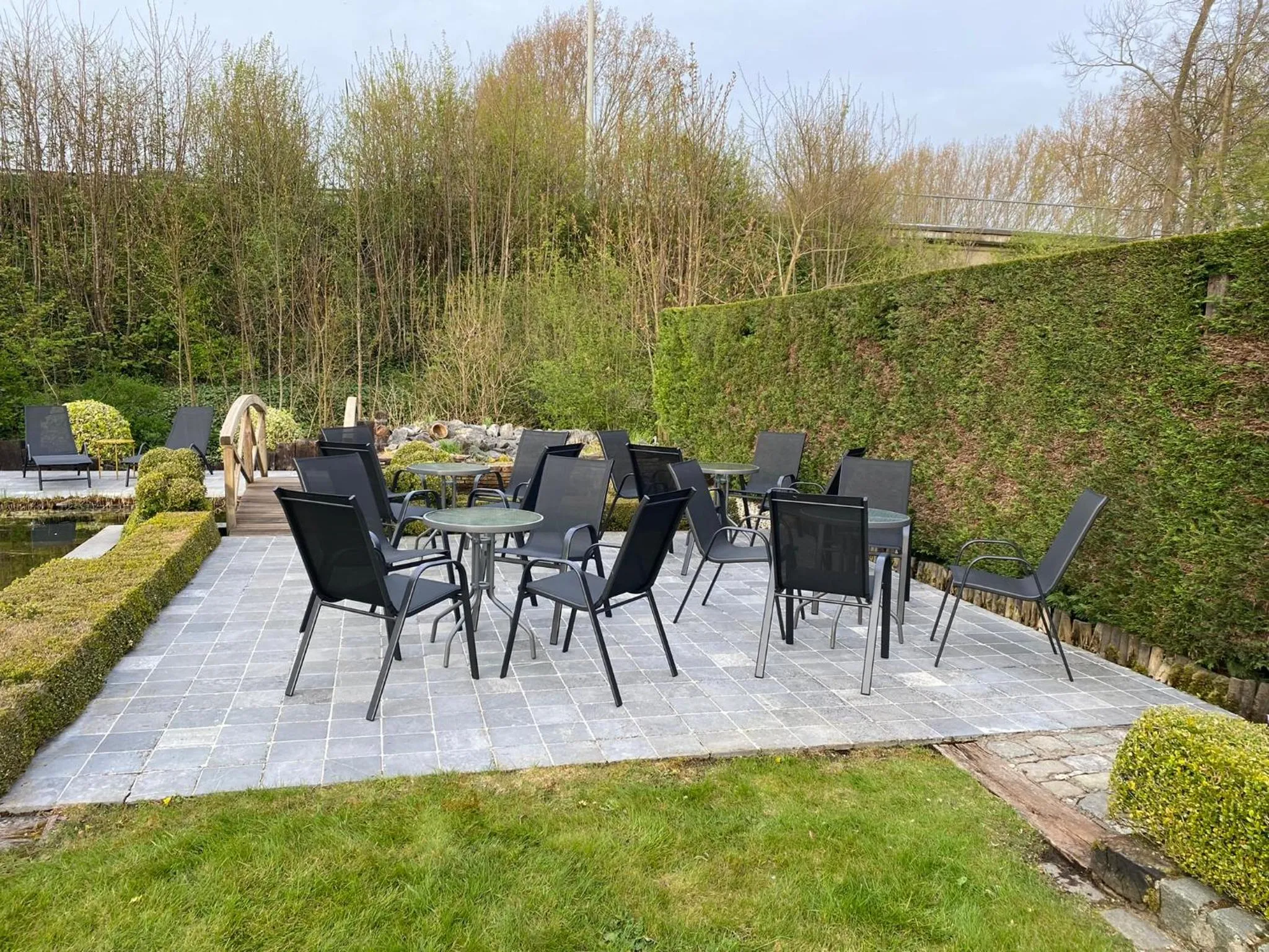 Garden in Hotel de Vaart