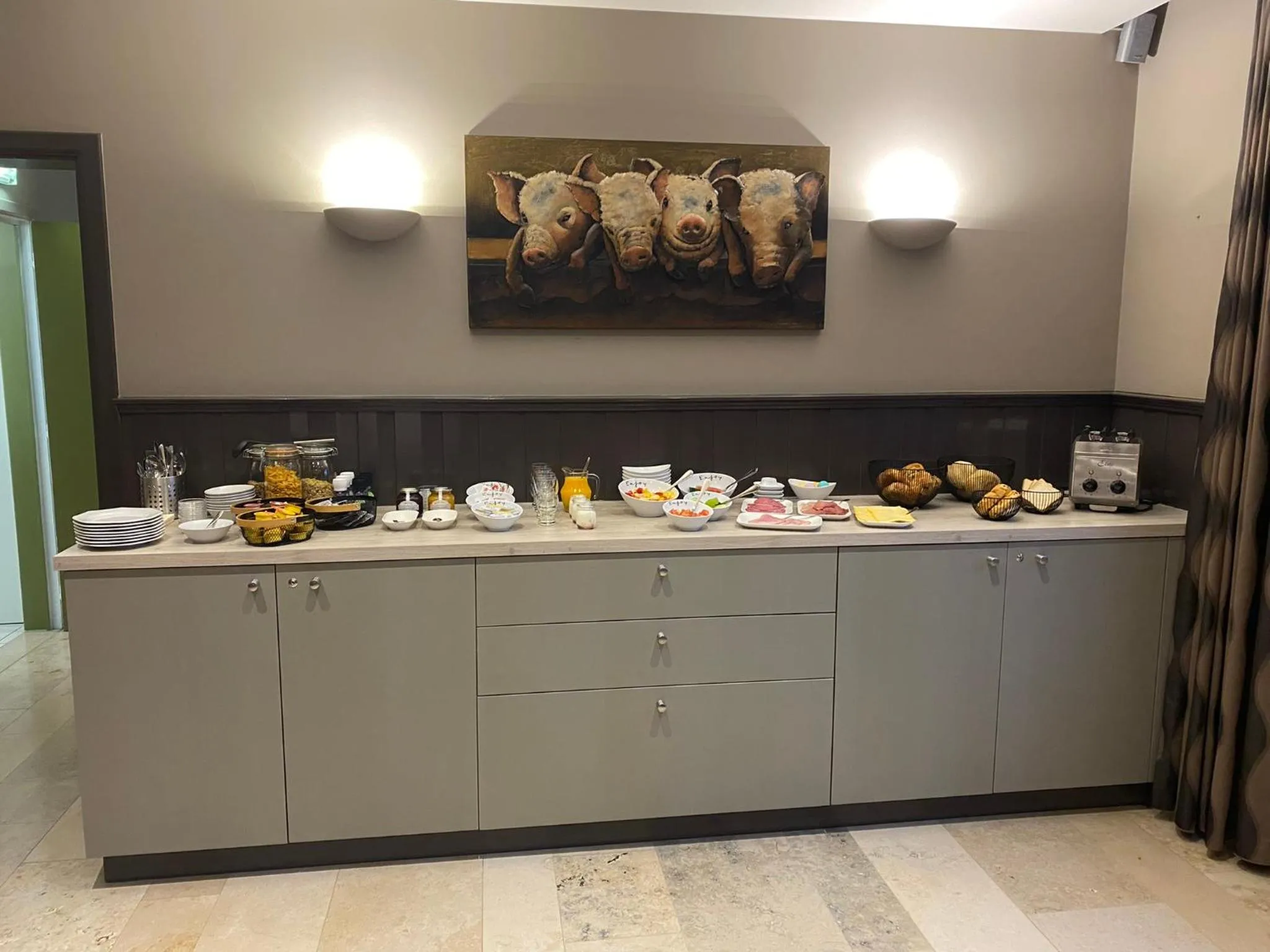 Breakfast in Hotel de Vaart