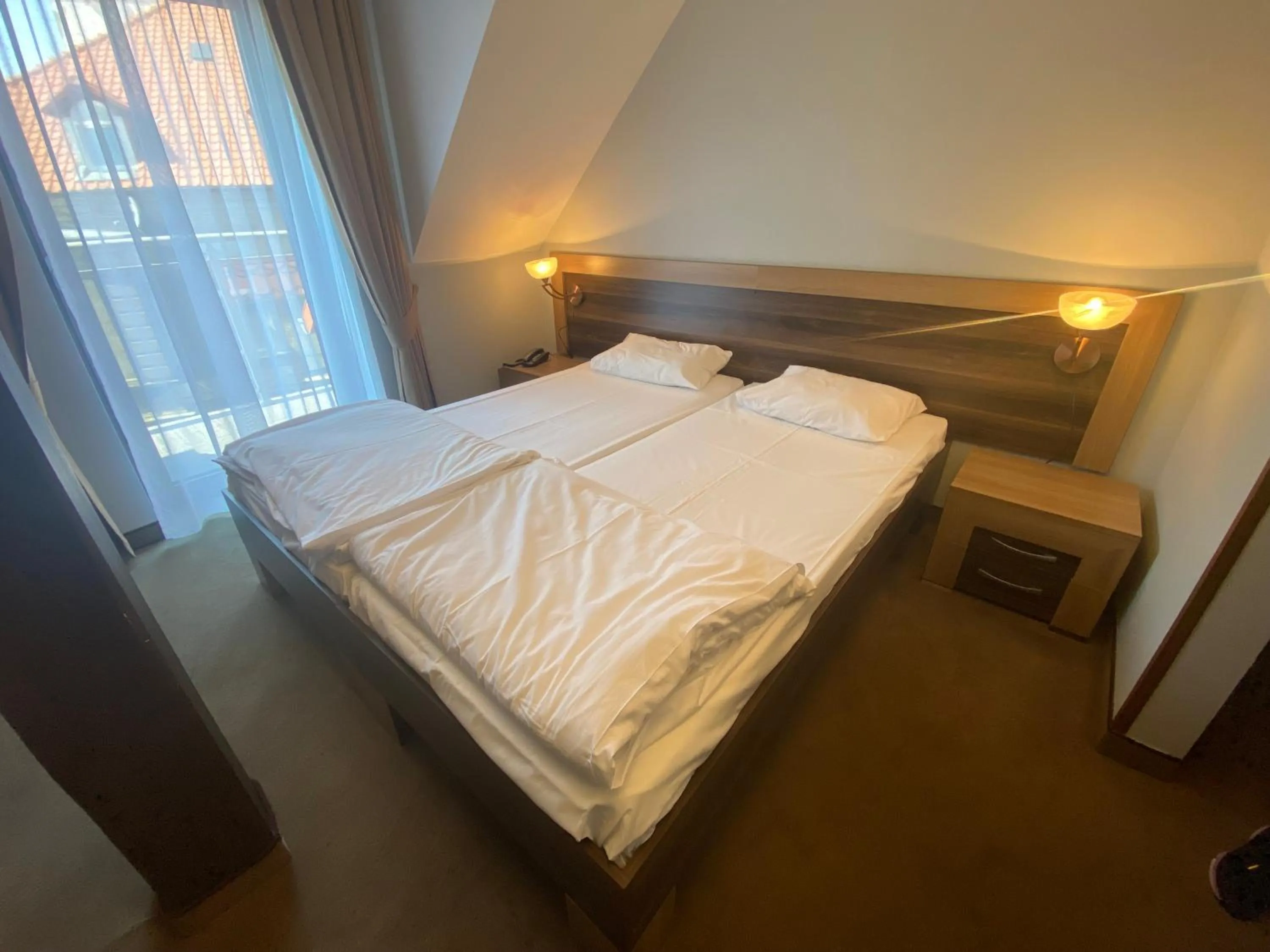 Bed in Pokoje gościnne Tęczowa