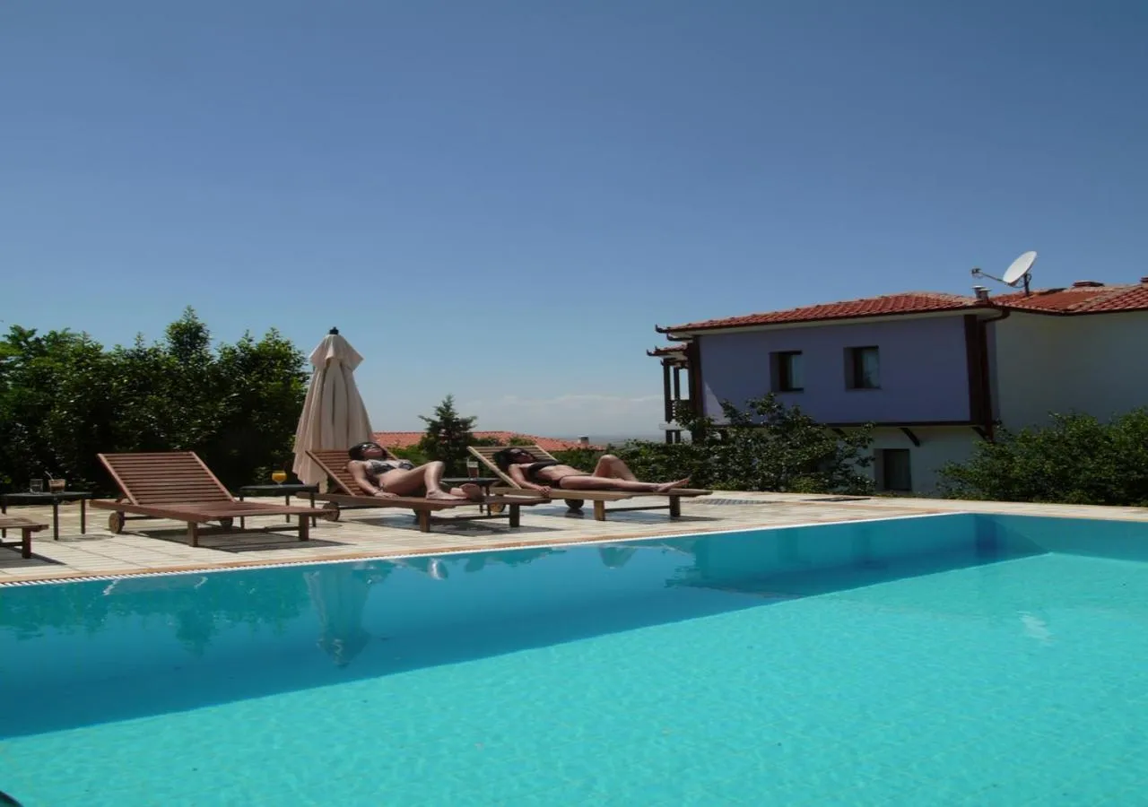 Swimming pool in Roxani Country House Resort