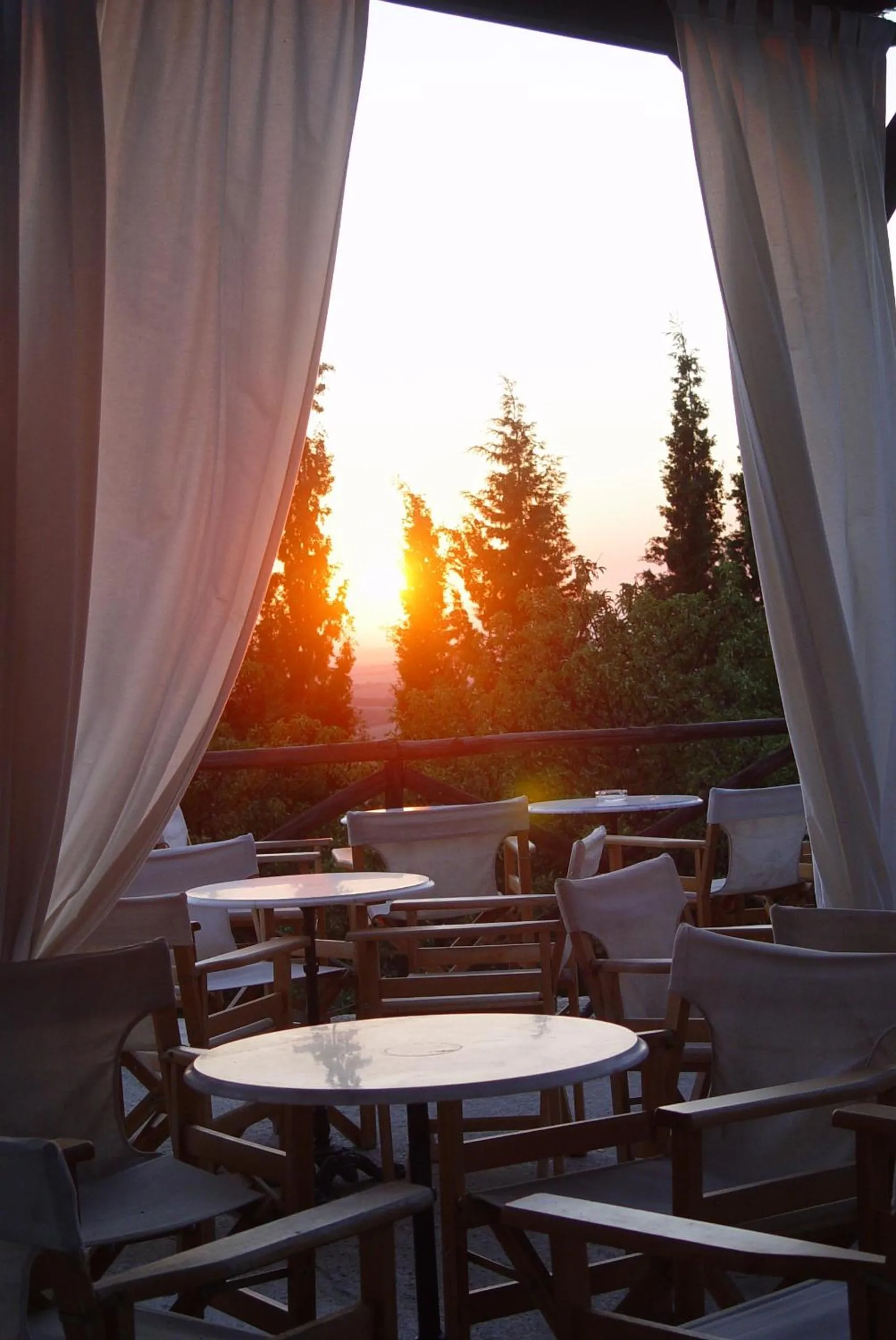 Patio in Roxani Country House Resort