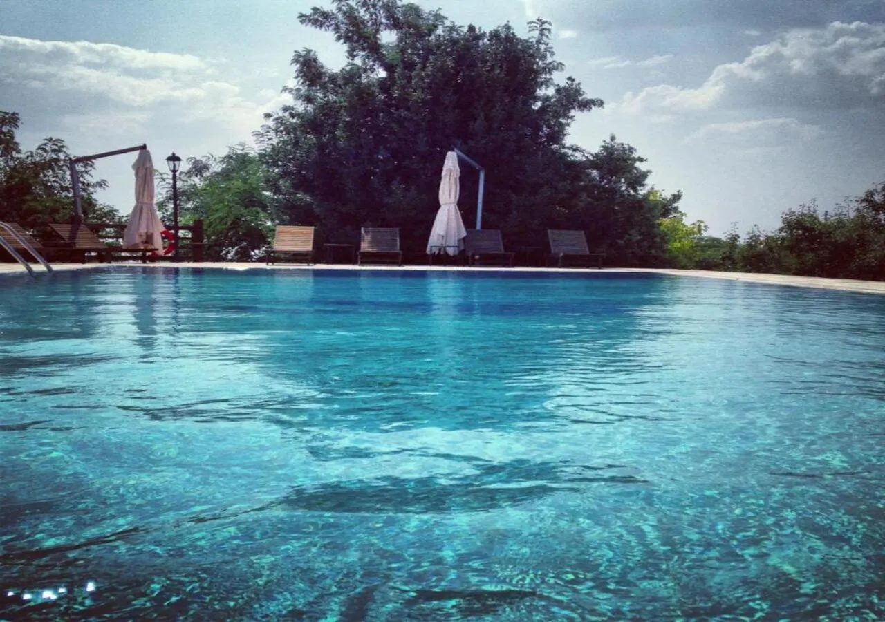 Swimming pool in Roxani Country House Resort