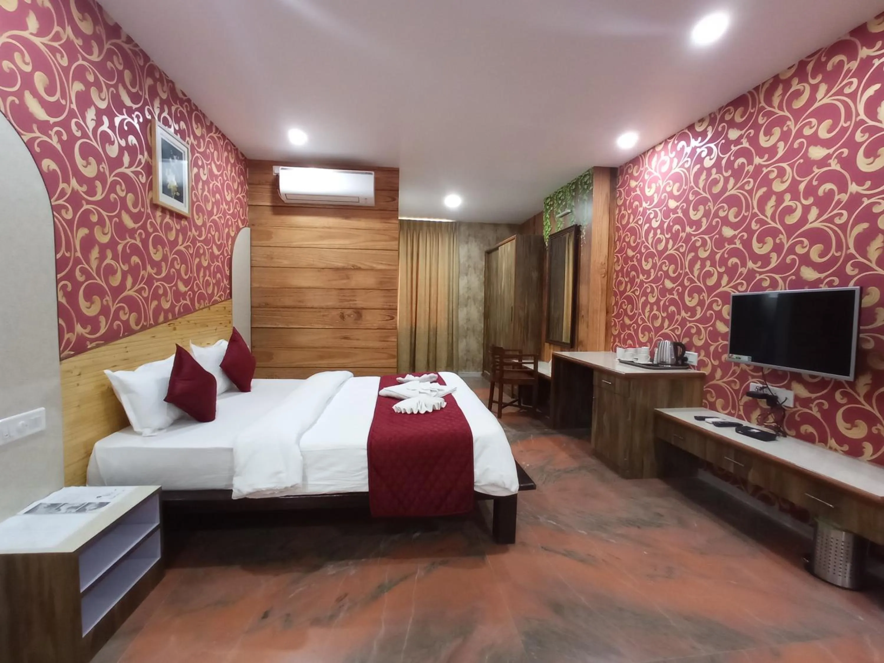 Photo of the whole room, Bed in Hotel Blooming Soul