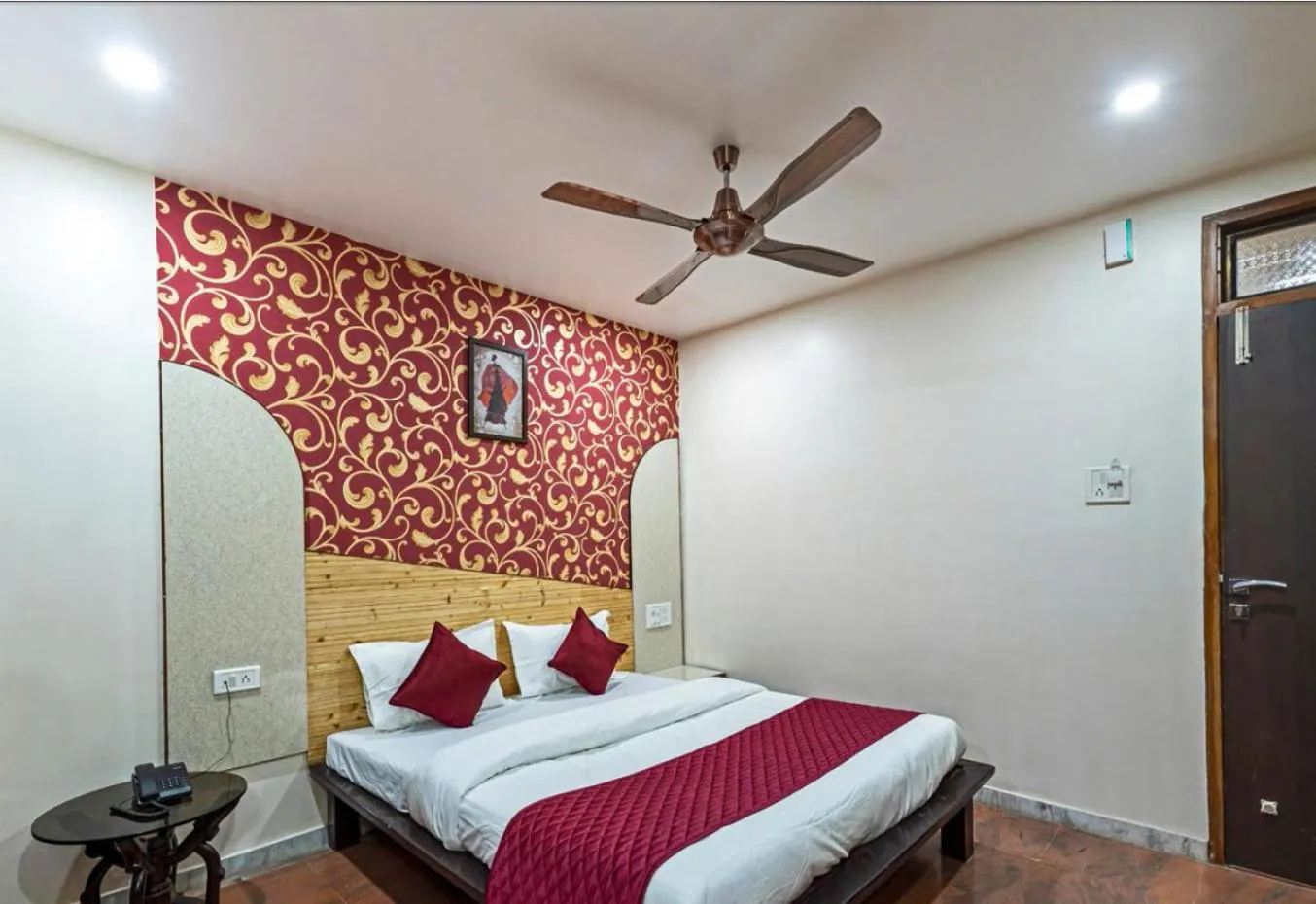 Bed in Hotel Blooming Soul