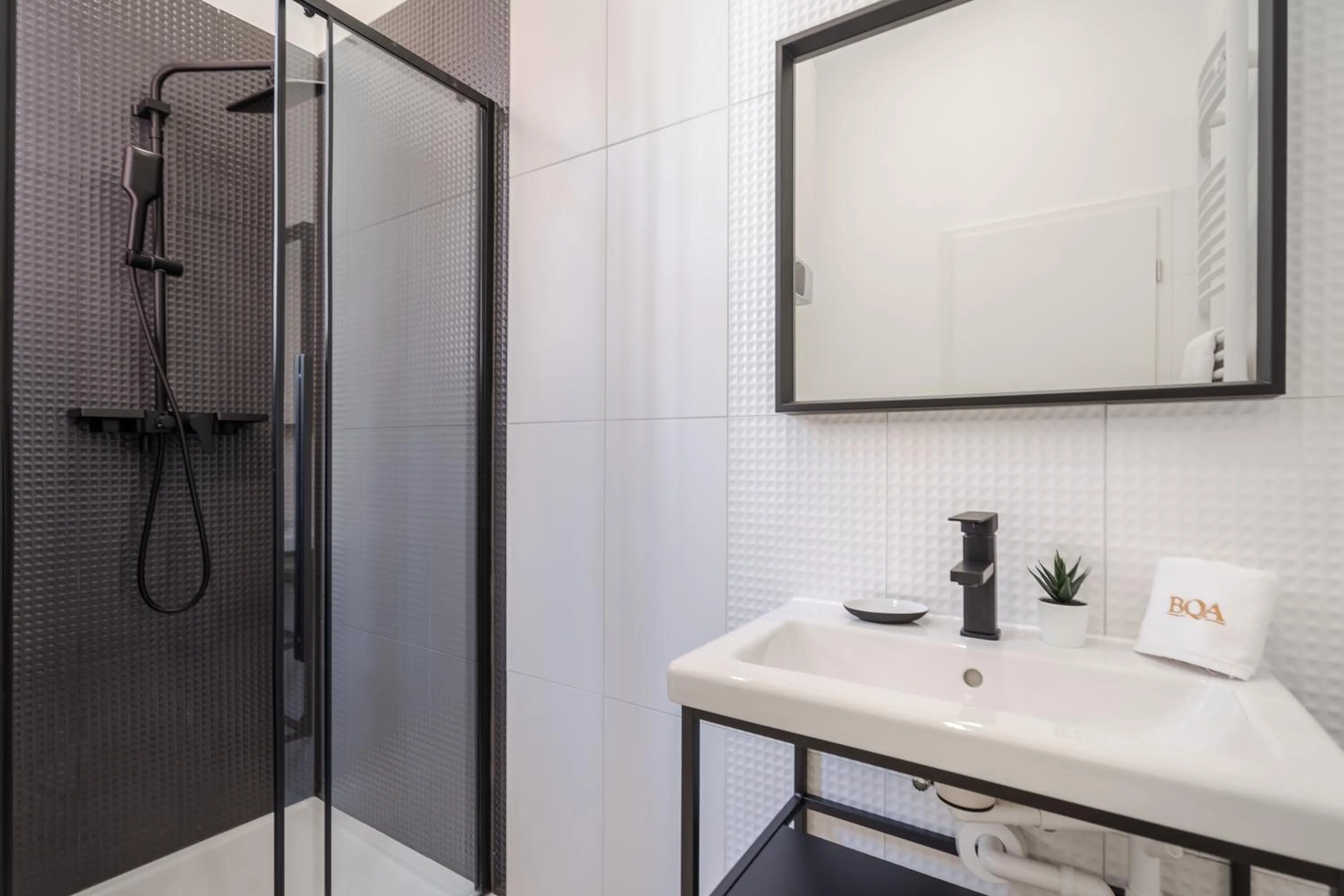 Shower in A13- Boutique Apartments, Best Location, by BQA