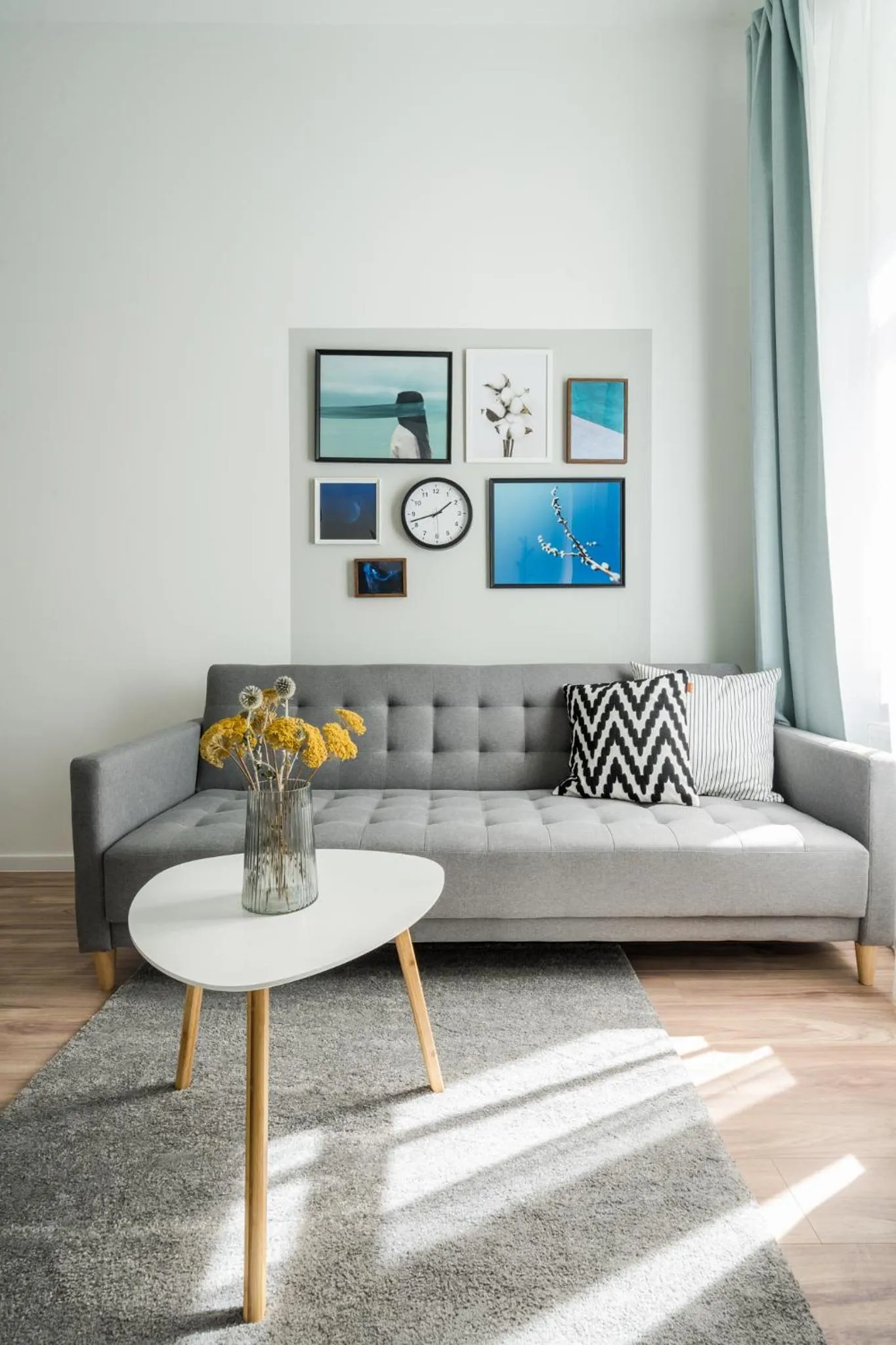 Living room in A13- Boutique Apartments, Best Location, by BQA