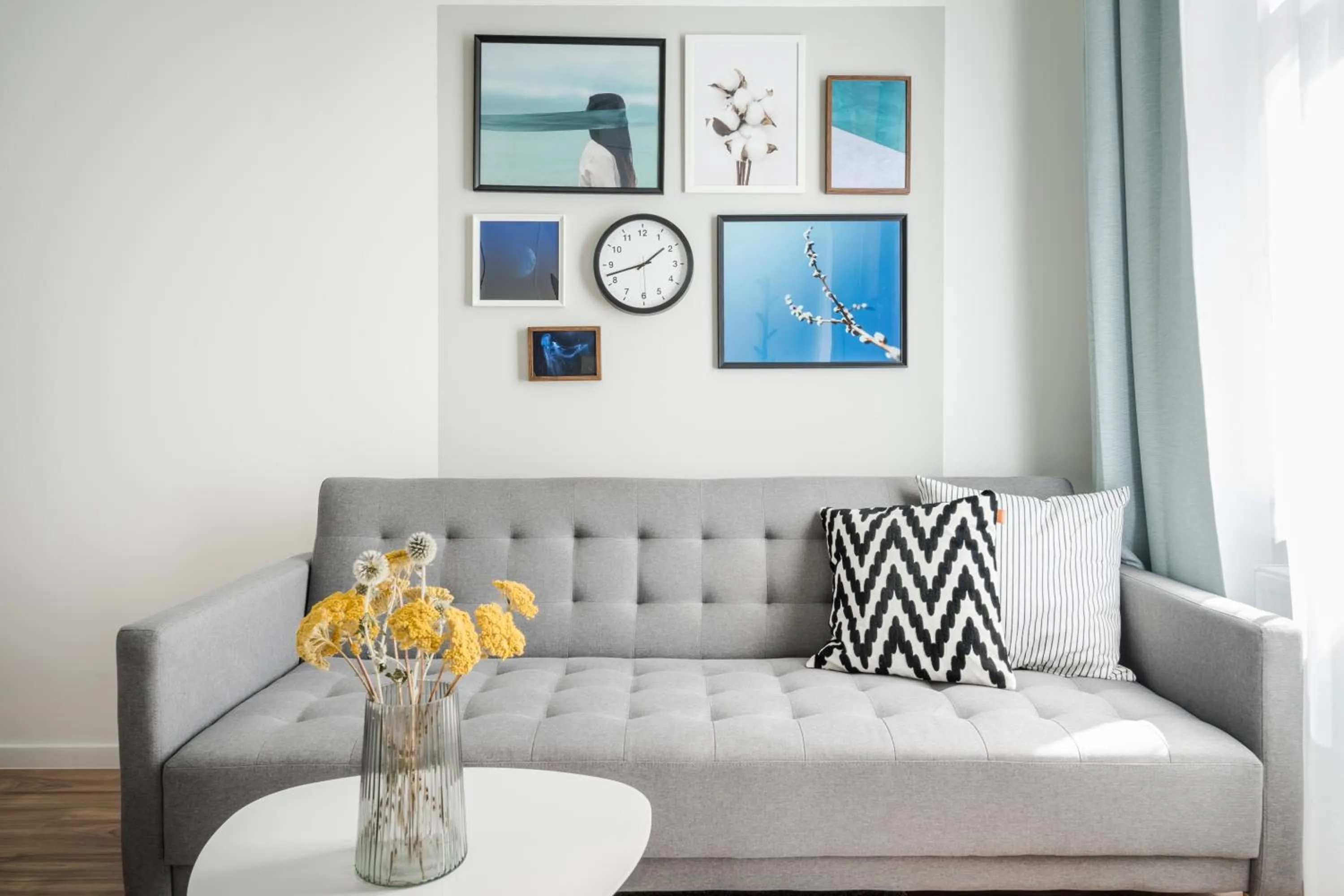 Living room in A13- Boutique Apartments, Best Location, by BQA