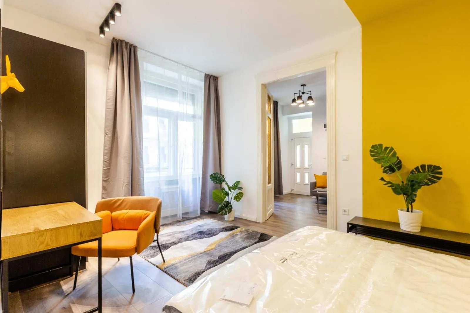 Bed in A13- Boutique Apartments, Best Location, by BQA