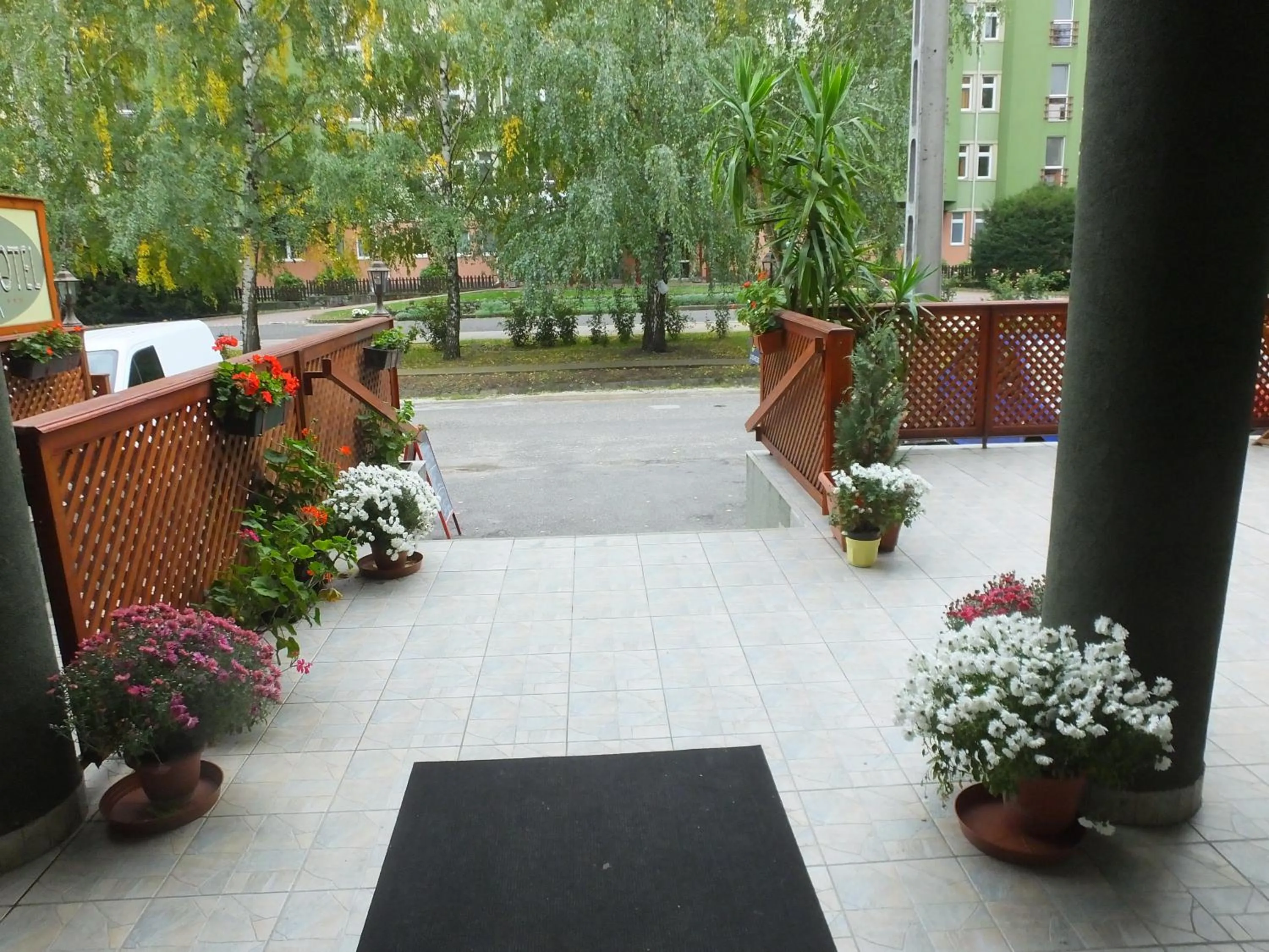 Facade/entrance in Hotel Hajnal