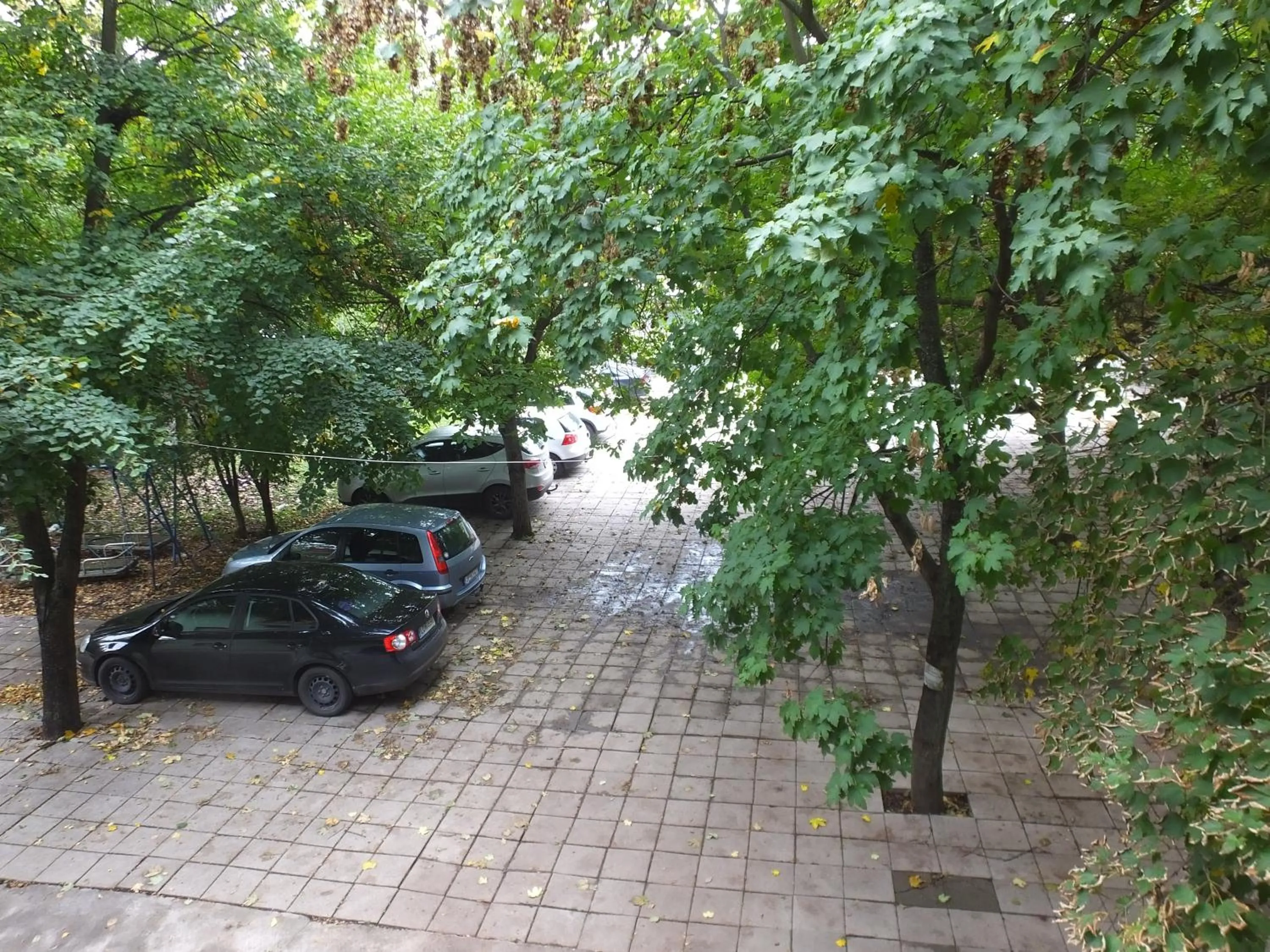 Garden in Hotel Hajnal