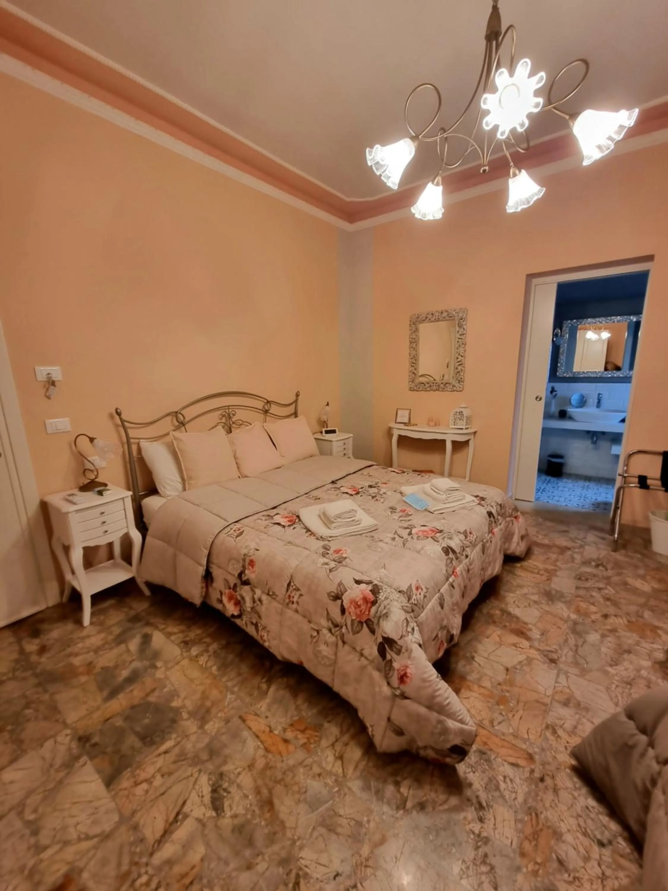 Bed in B&B Le rose di Paola