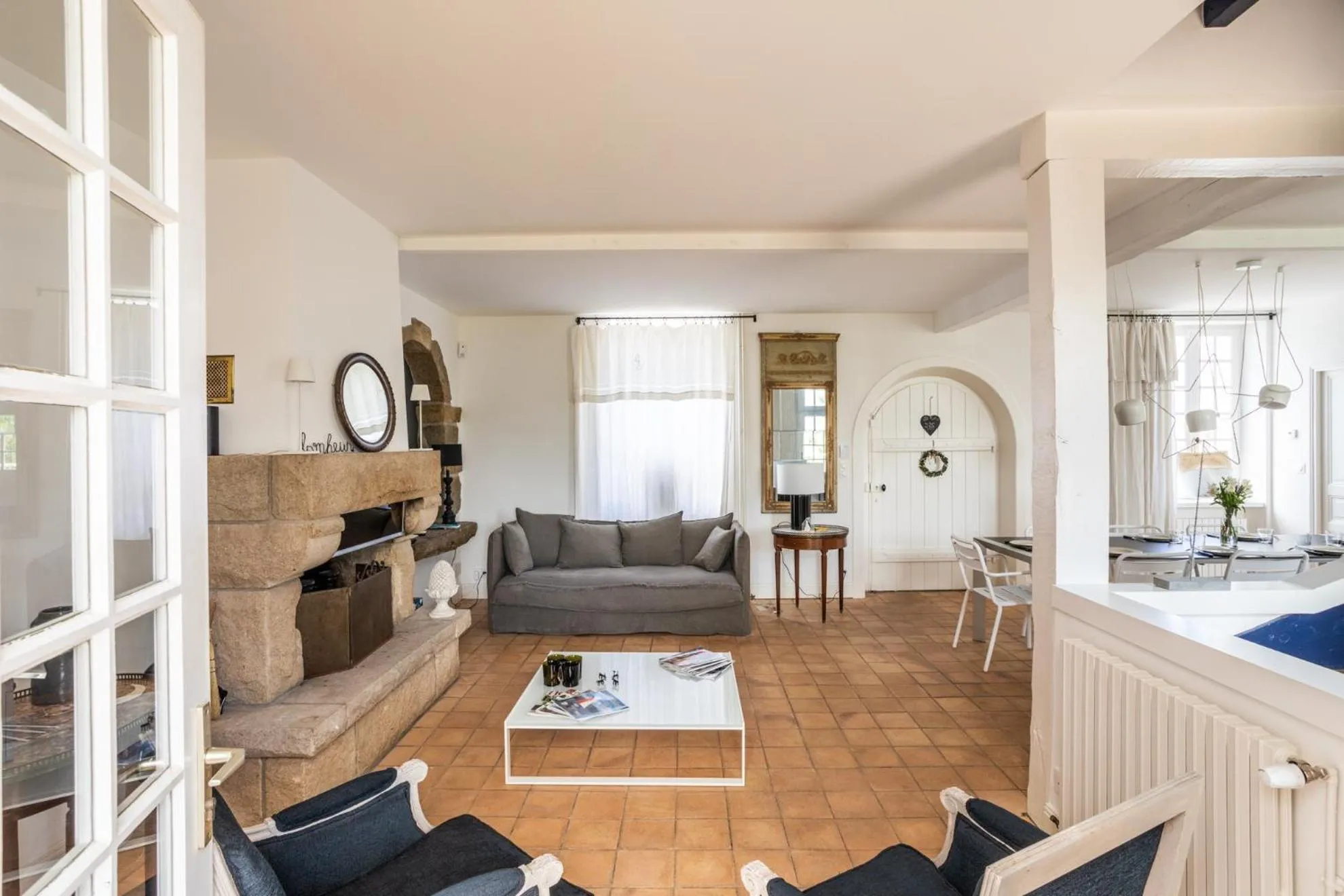 Living room in La Villa Souhaitier