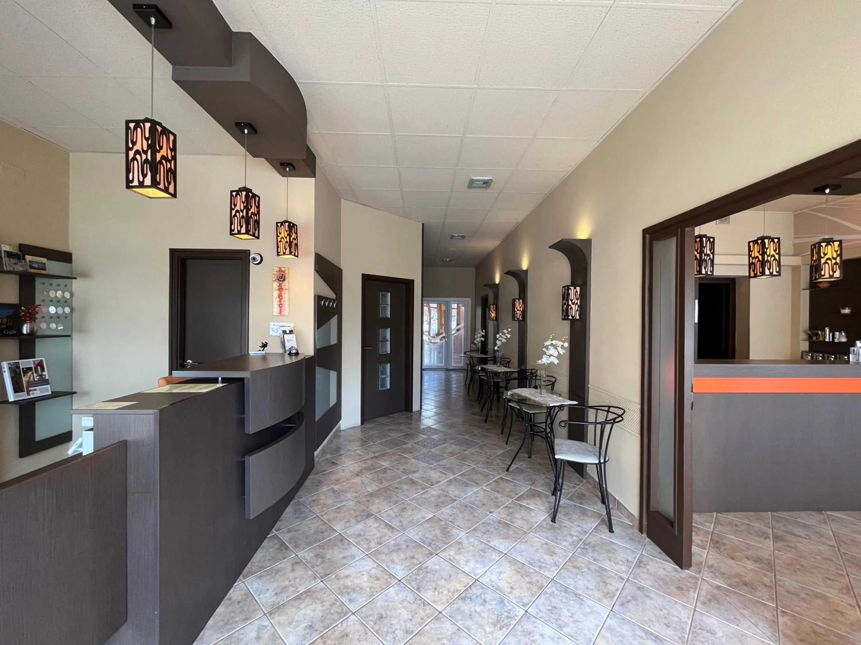 Lobby or reception in Alfa Hotel