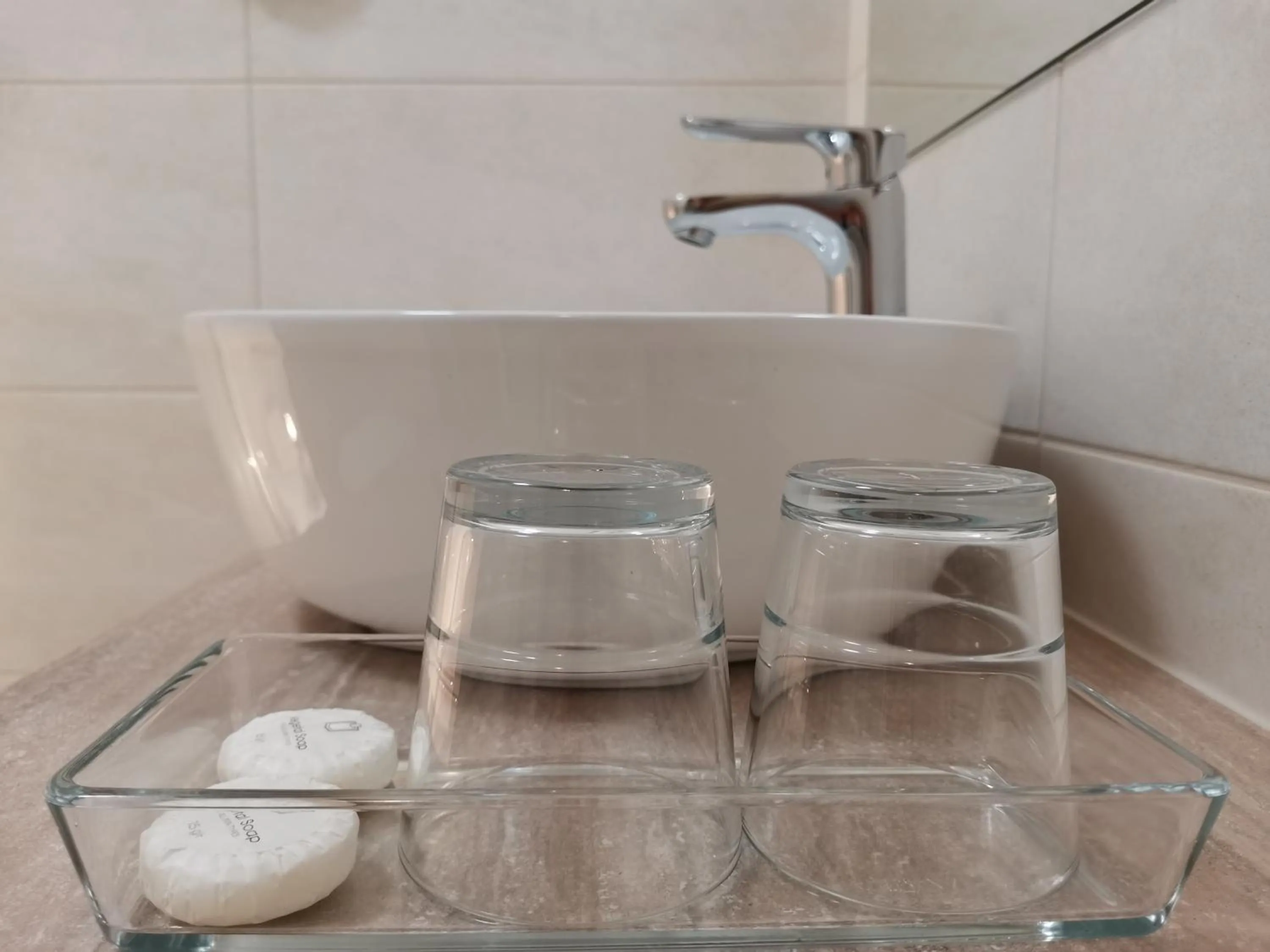 Bathroom in Alfa Hotel