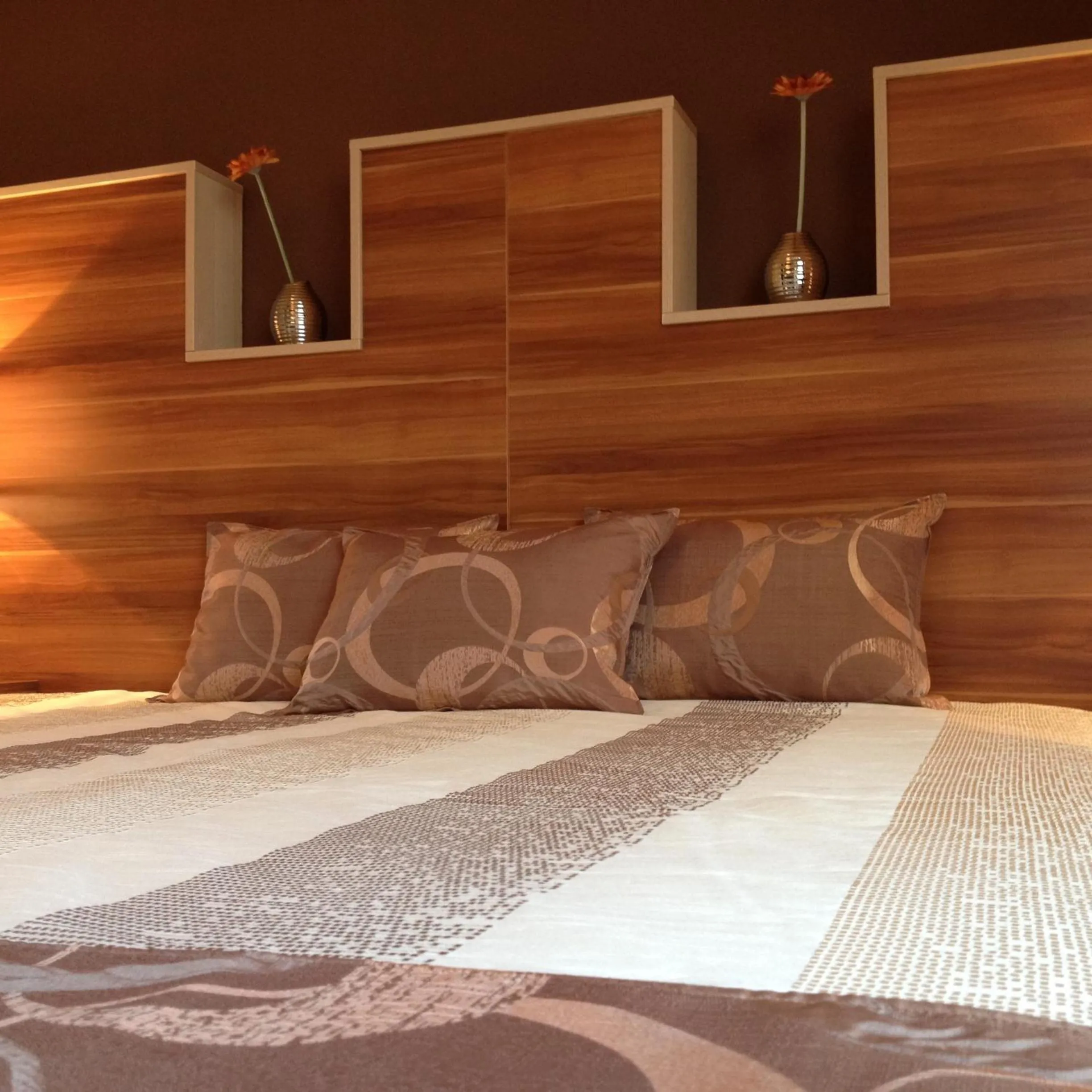 Decorative detail, Bed in Alfa Hotel