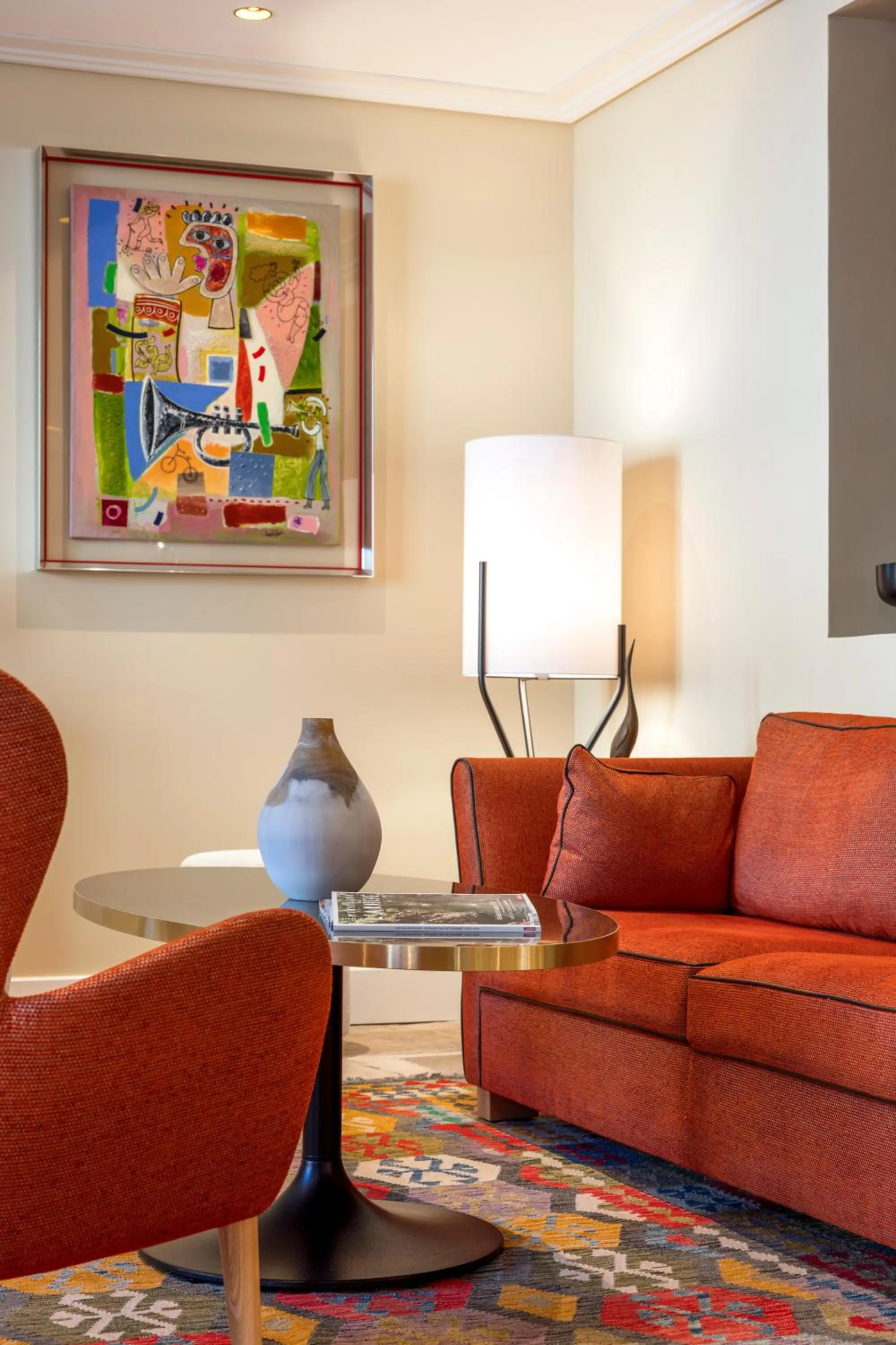 Lobby or reception in Hotel La Mère Germaine