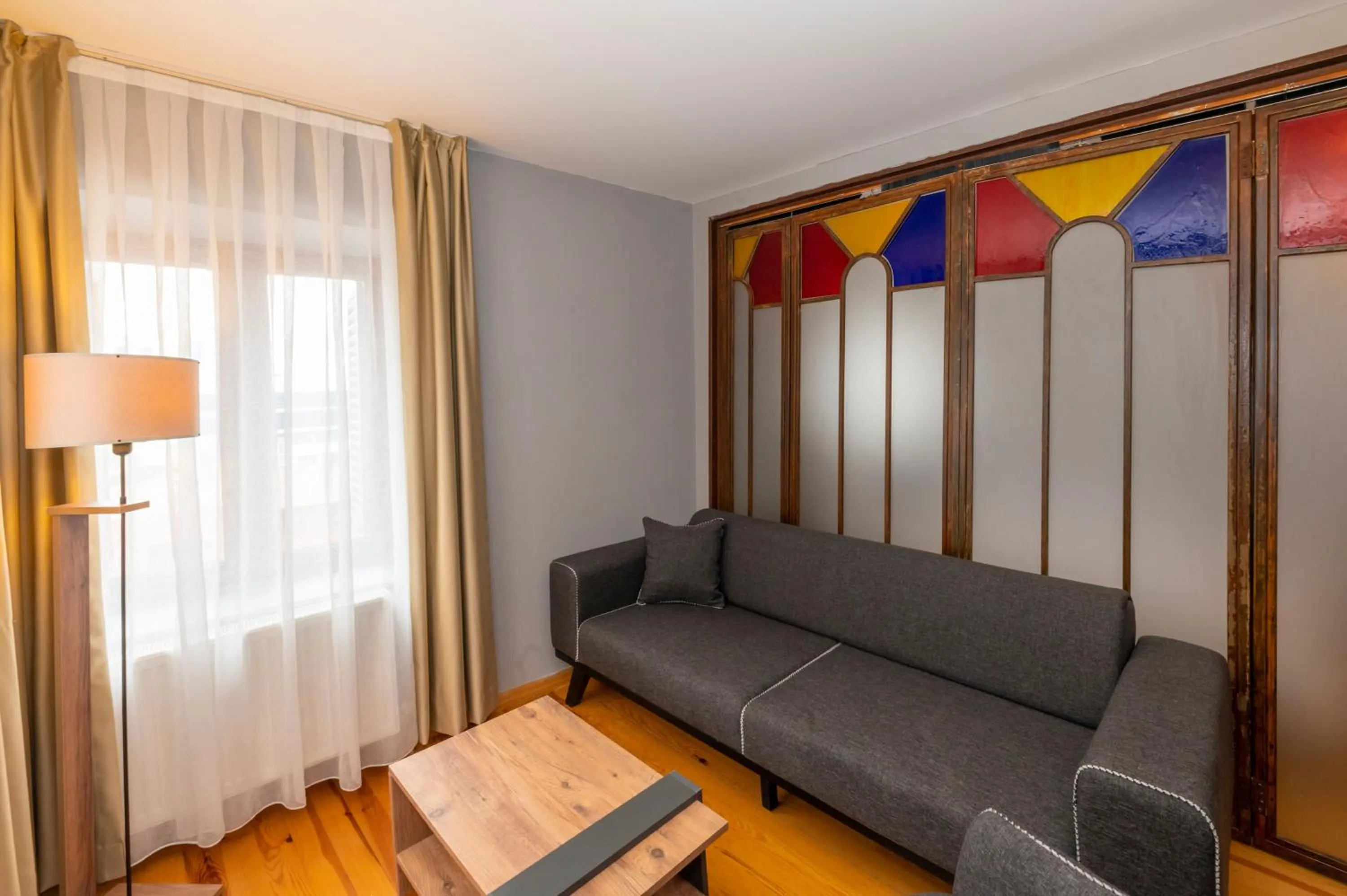 Seating area in Suites İstanbul