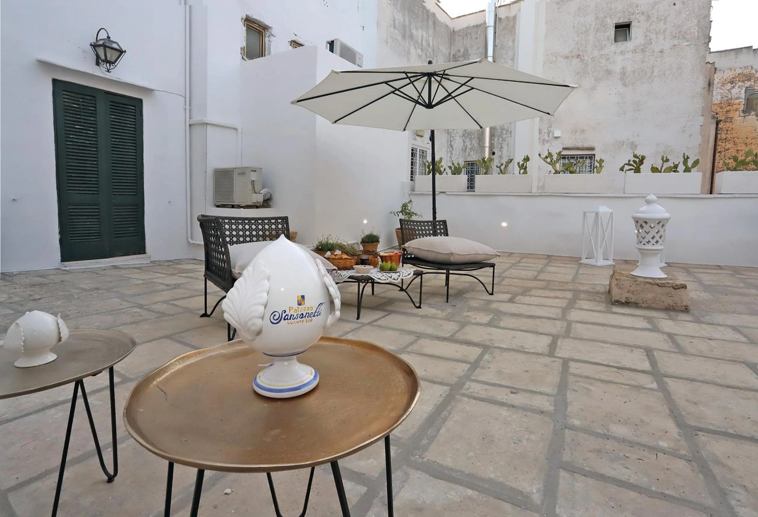 Balcony/Terrace in Palazzo Sansonetti