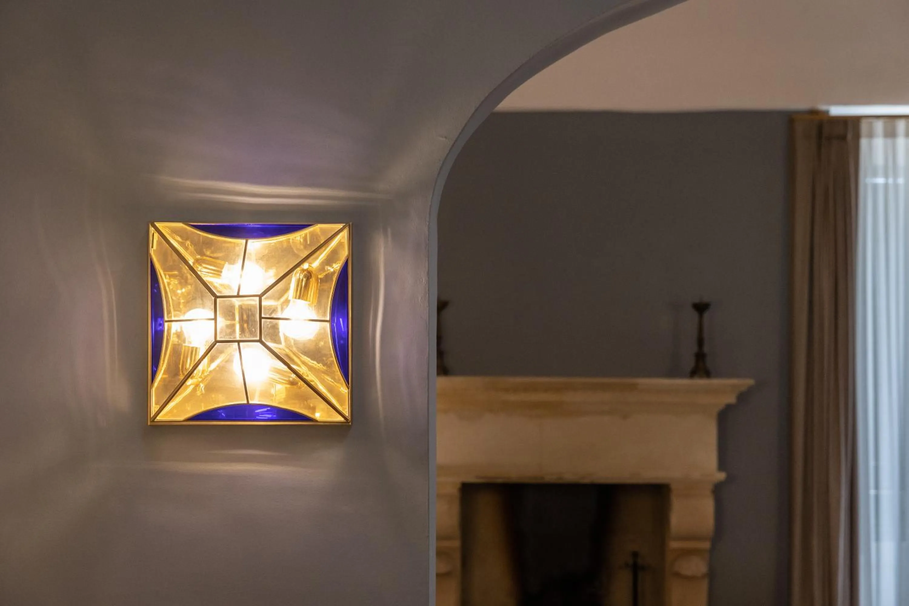 Decorative detail in Palazzo Sansonetti