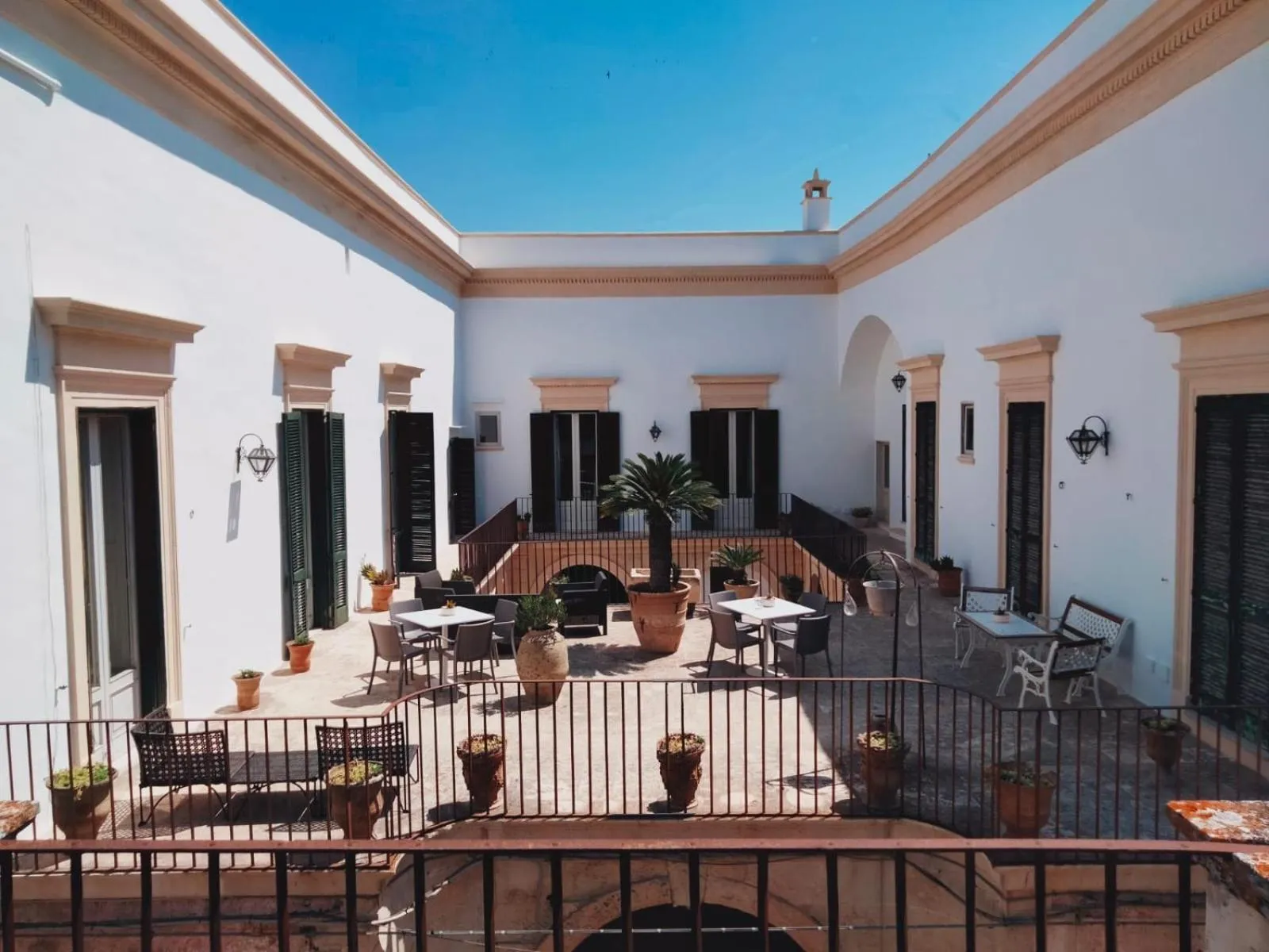 Balcony/Terrace in Palazzo Sansonetti
