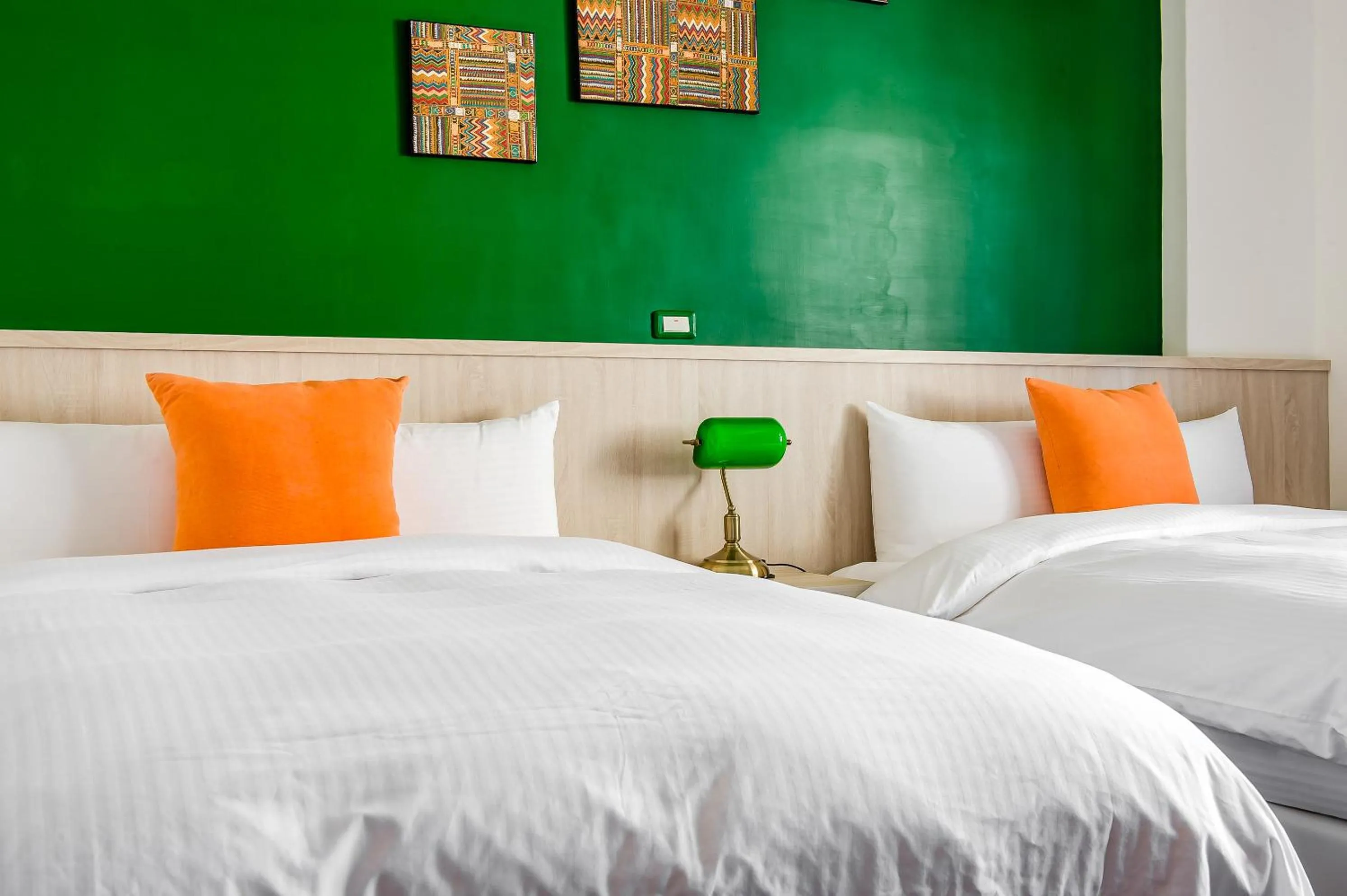 Photo of the whole room, Bed in Millet's House