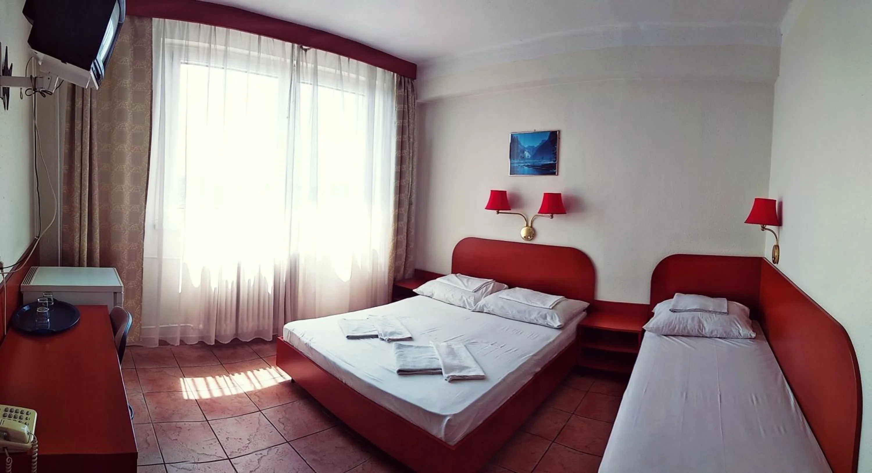 Photo of the whole room, Bed in Hotel Nap