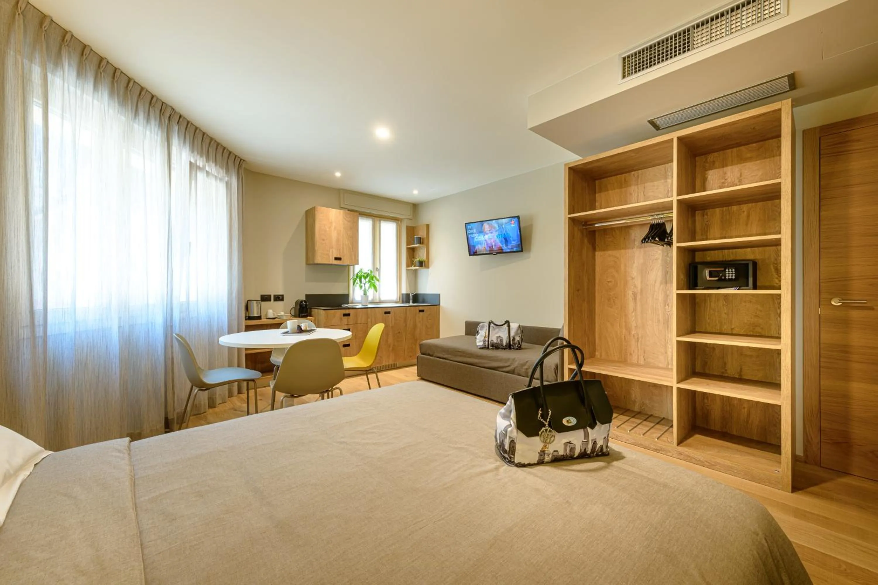 Bed in SANMARTINO SUITE