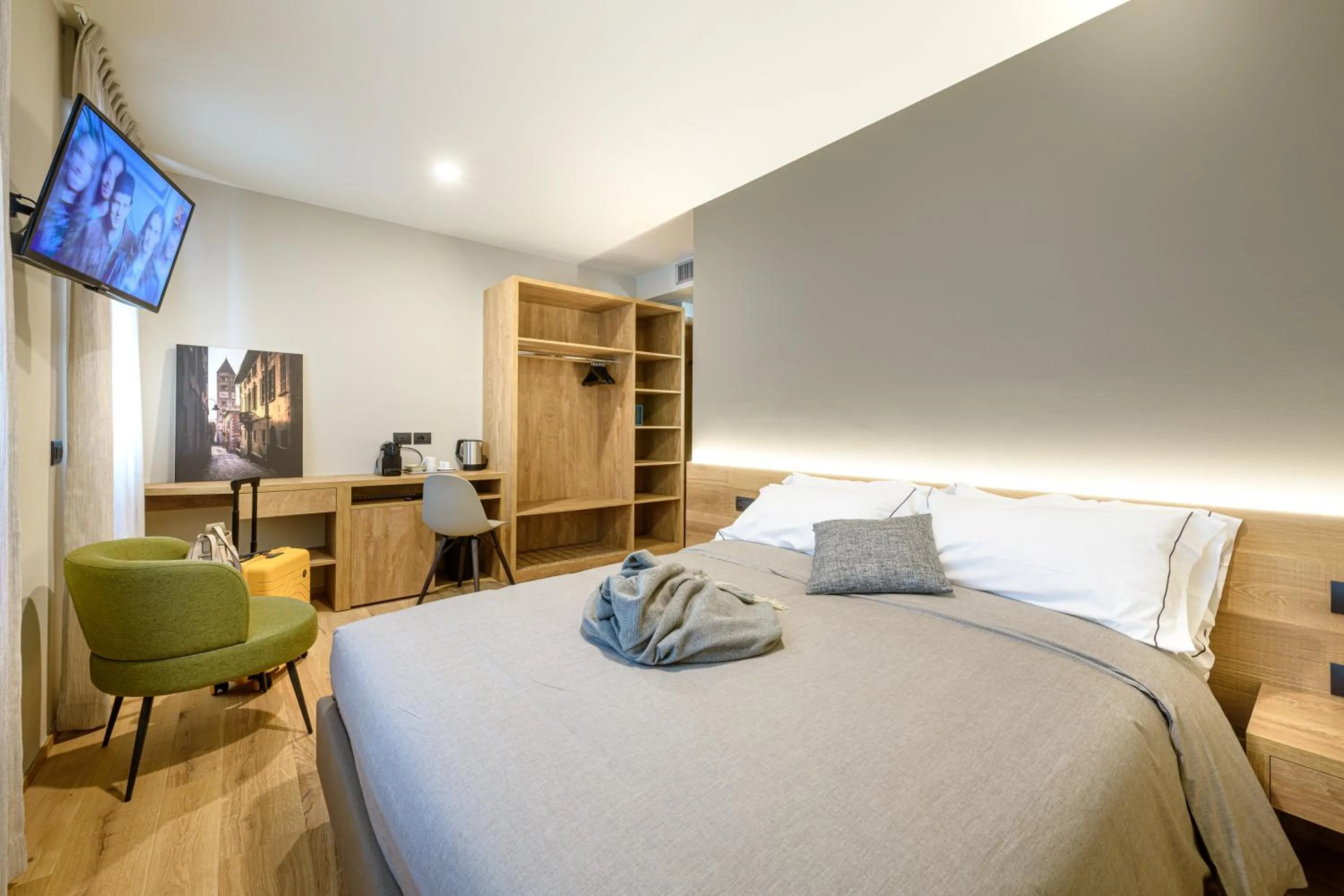 Bed in SANMARTINO SUITE