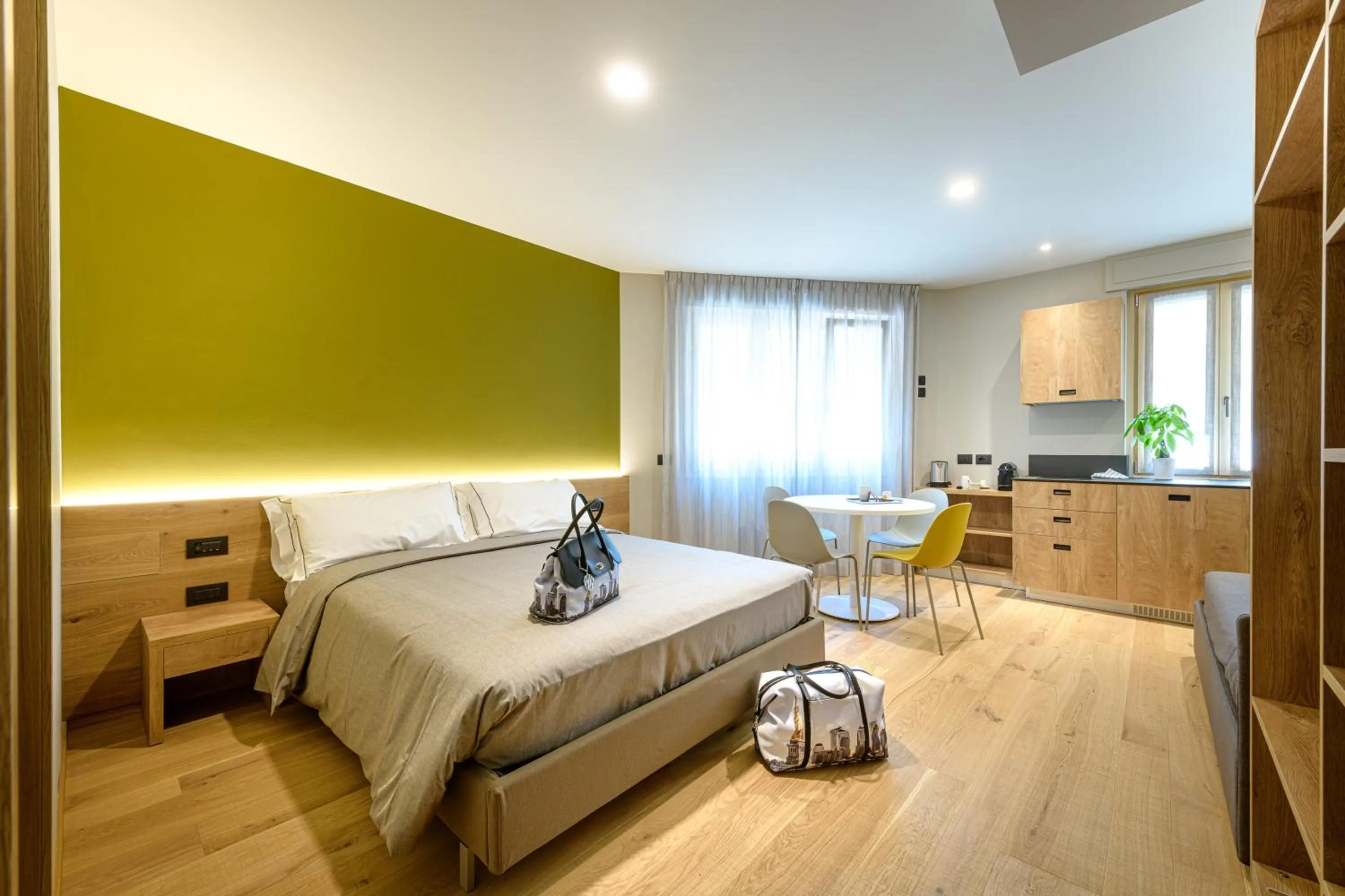 Bed in SANMARTINO SUITE