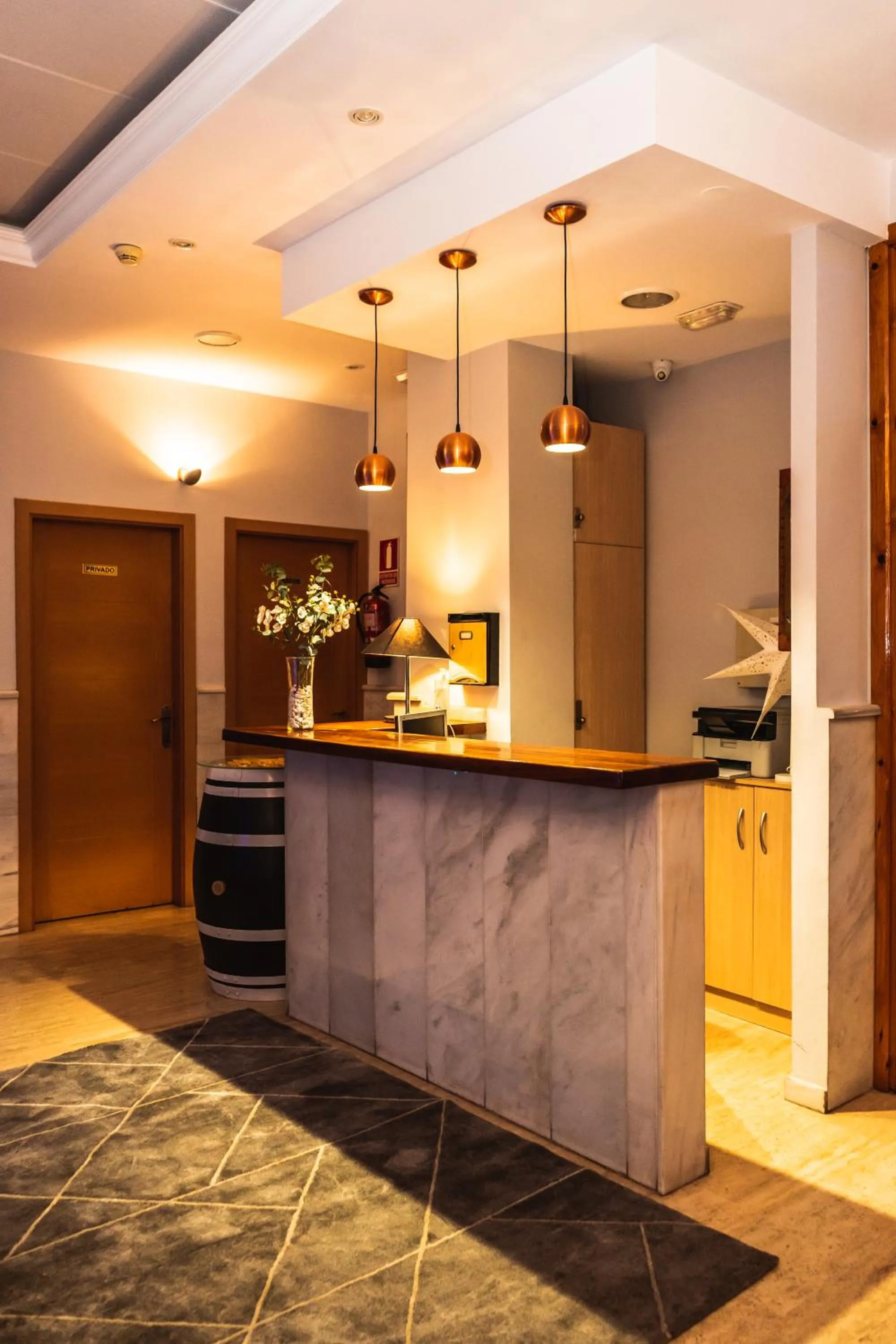 Lobby or reception in Hotel Sierra de Huesa