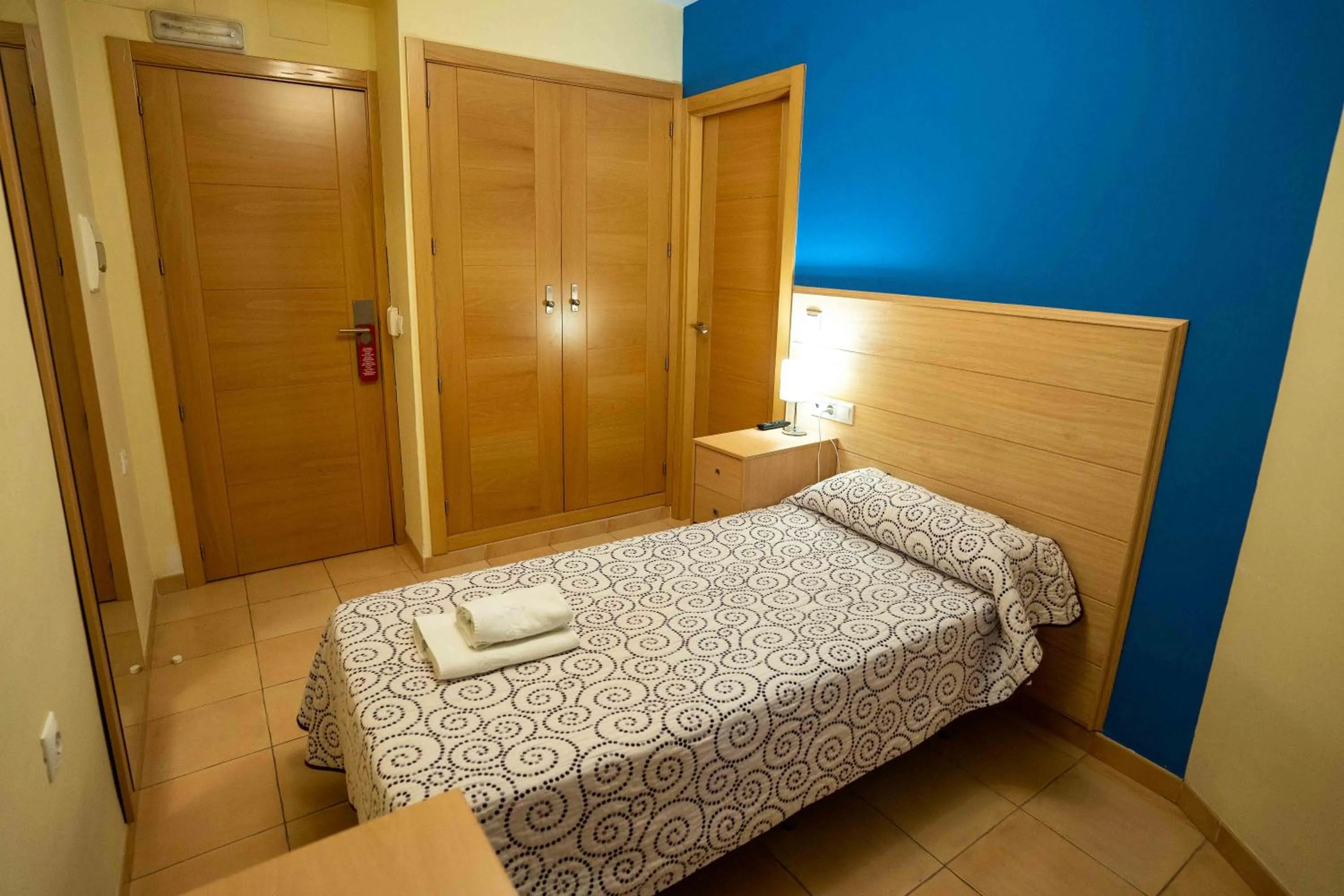 Bed in Hotel Sierra de Huesa