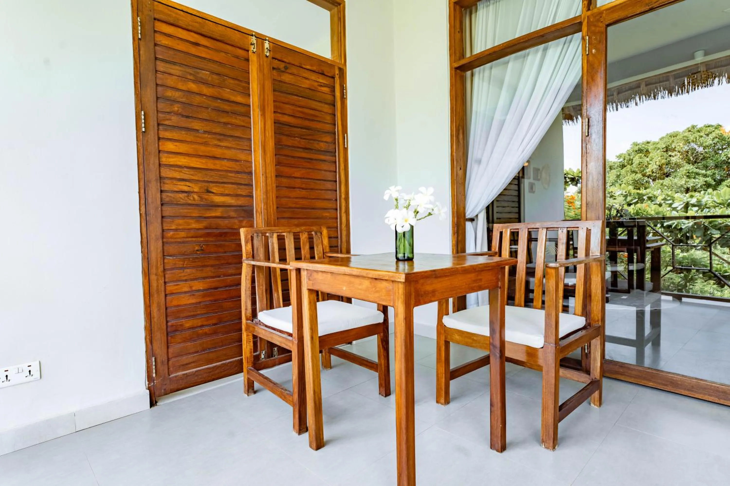 Balcony/Terrace in Zanzibella Hotel & SPA